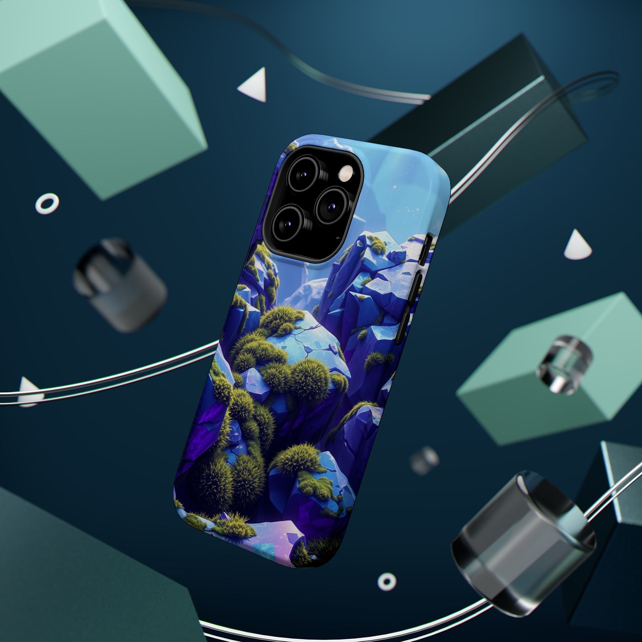 iPhone Moss Covered Rocks Cinematic Art Slim Everyday iPhone Designer · iPhone C