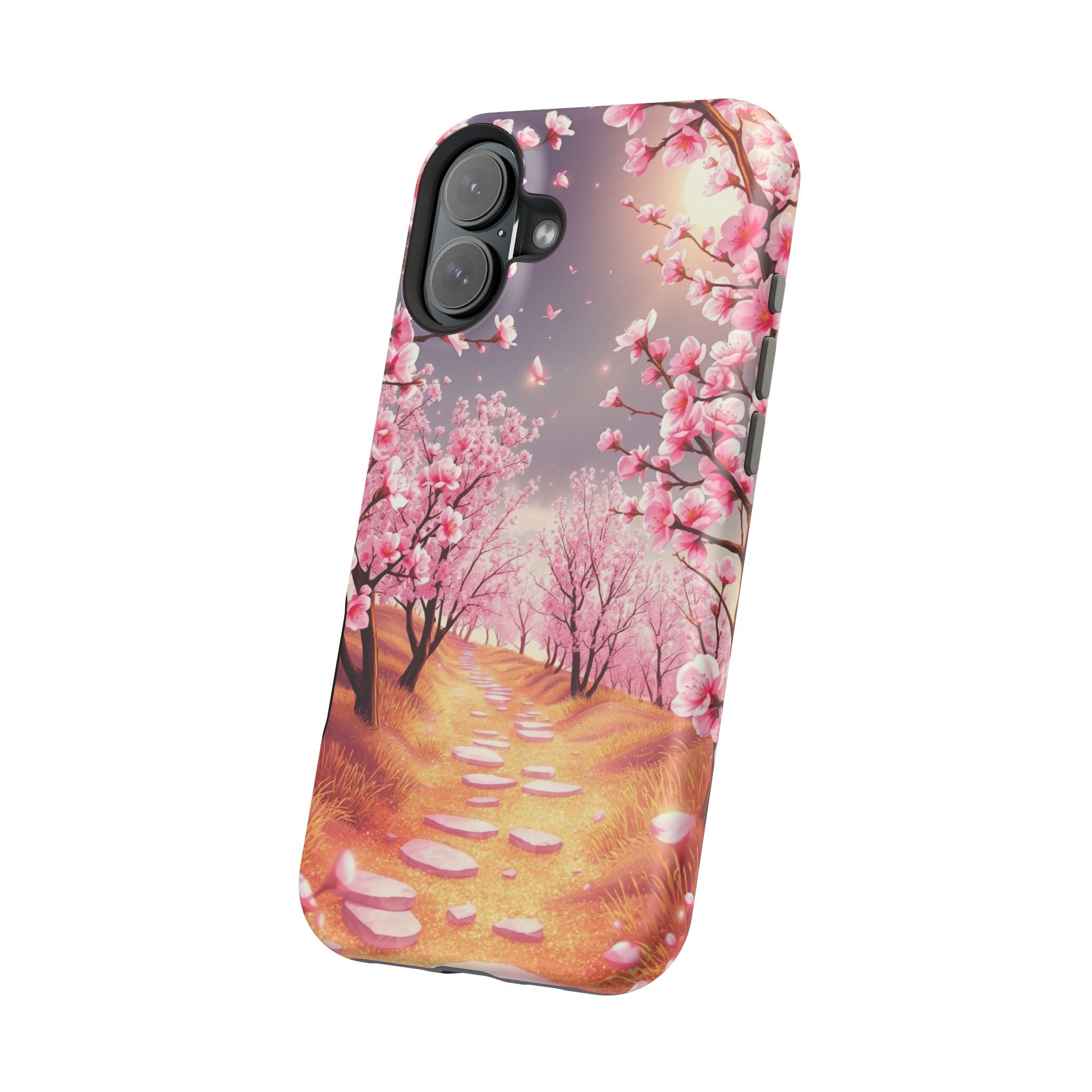 iPhone Dreamy Blossom Trail Design 14 Slim Everyday Designer Case · iPhone Case