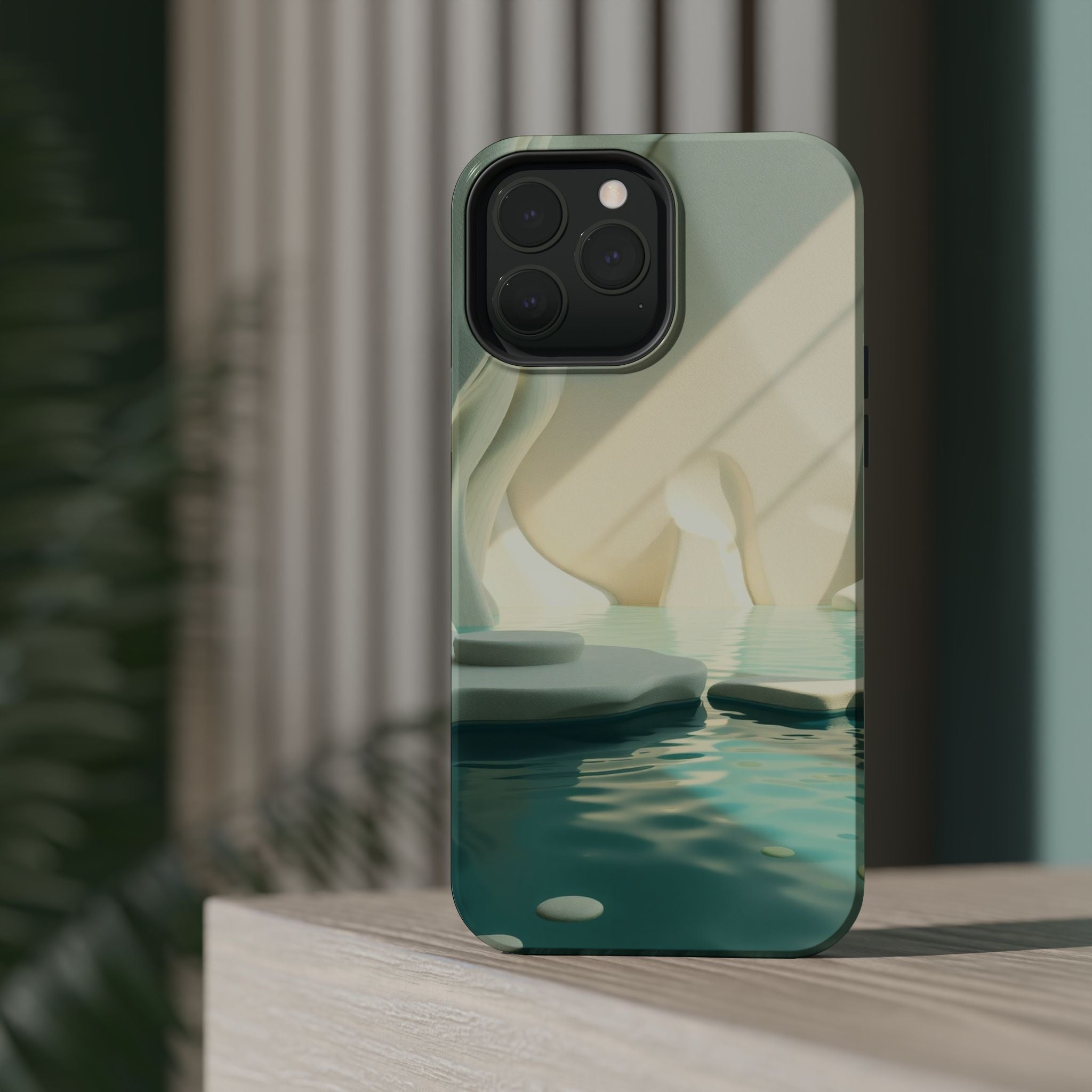 iPhone Tidal Pool 3D Digital Slim Everyday Designer Case · iPhone Case