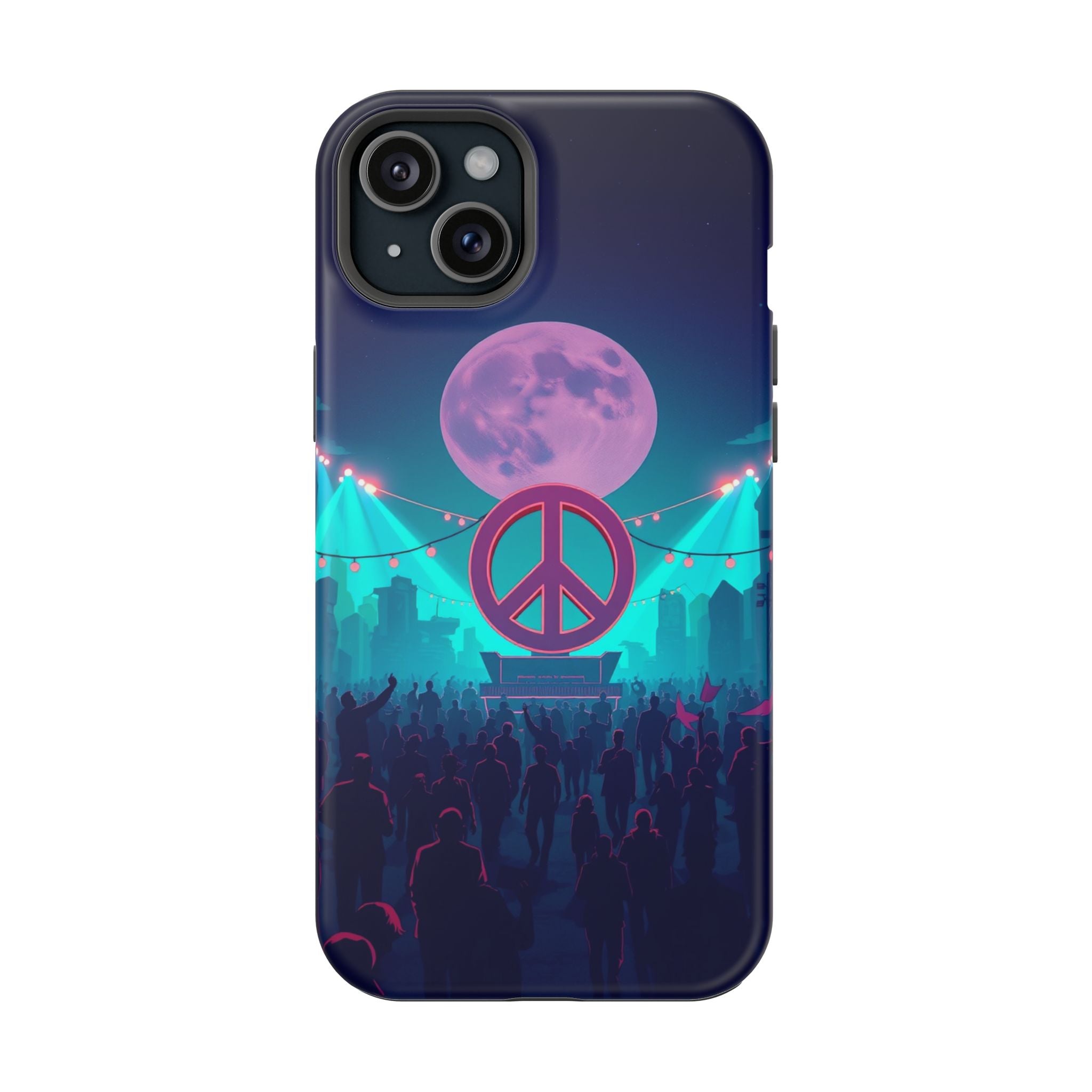 iPhone Woodstock Peace Mystic Art Bold Modern Everyday Snap Case · iPhone Case