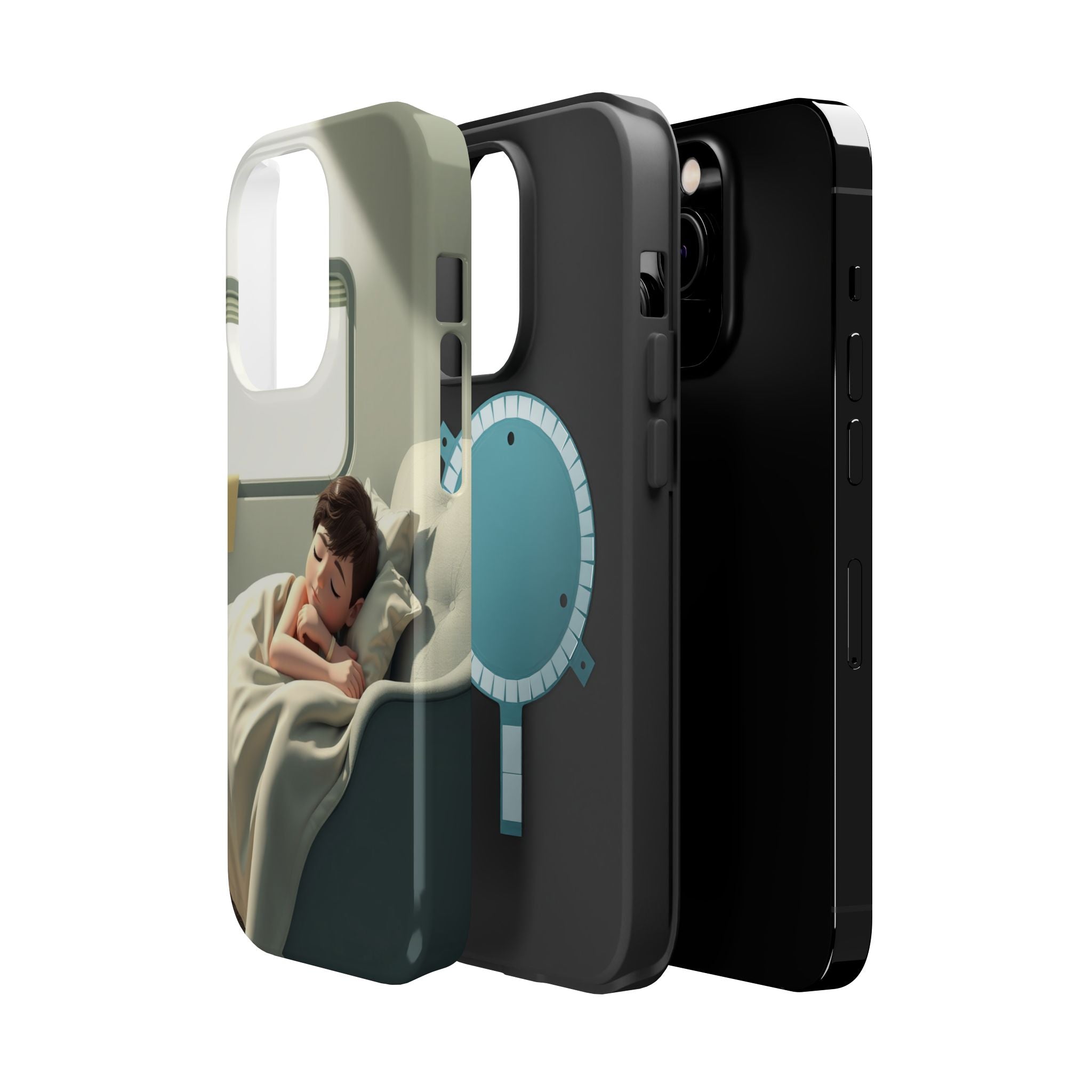 iPhone Serene Do Not Disturb: Napping Design Slim Everyday Designer Case · iPhon