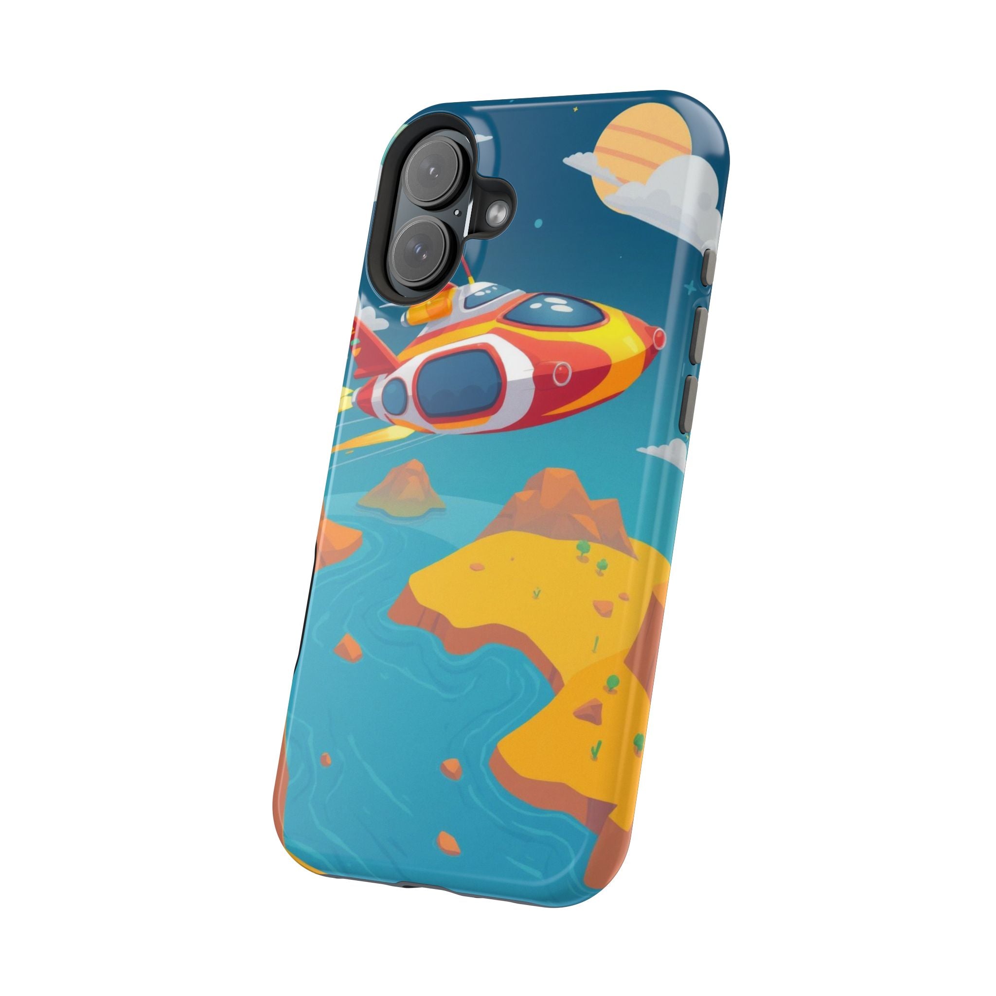 iPhone Hovercraft Glide Kids Fun Clean iPhone Phone Case Gift Minimal · iPhone C