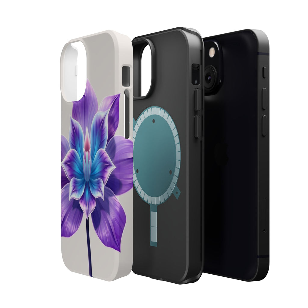 iPhone Dreamy Neon Floral Design 10 Slim Everyday Designer Case · iPhone Case