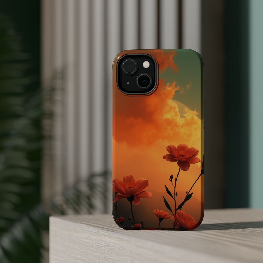 iPhone Floral Ombre Enchanted Art Bold Modern Everyday Snap Case · iPhone Case