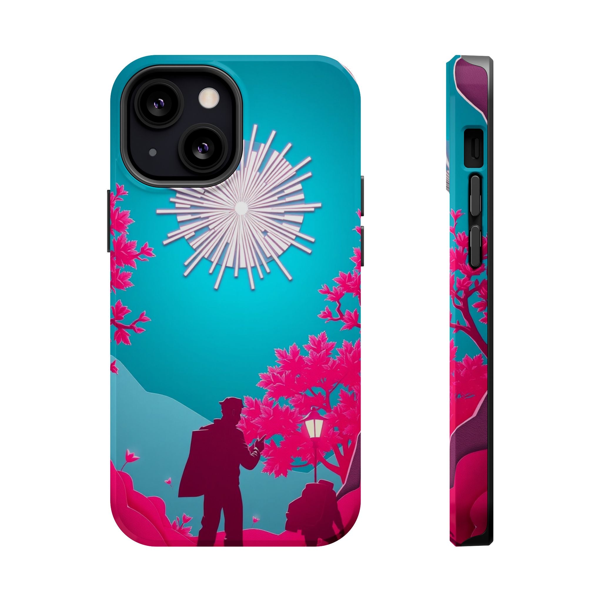 iPhone Bud Burst Paper Cut Art Slim Everyday Designer Case · iPhone Case