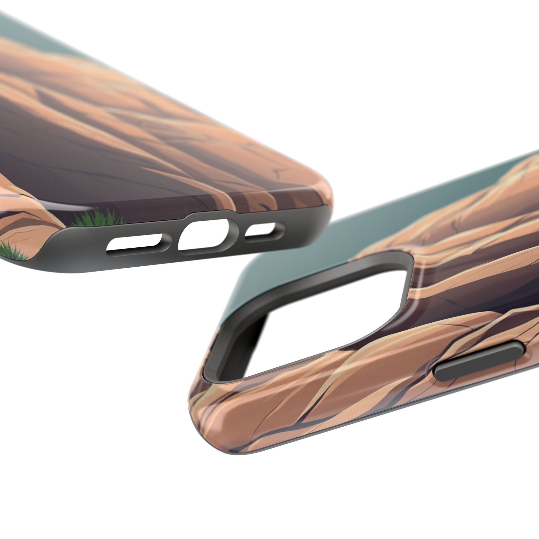 iPhone Canyon Wall Dark Academia Bold Modern Everyday Snap Case · iPhone Case