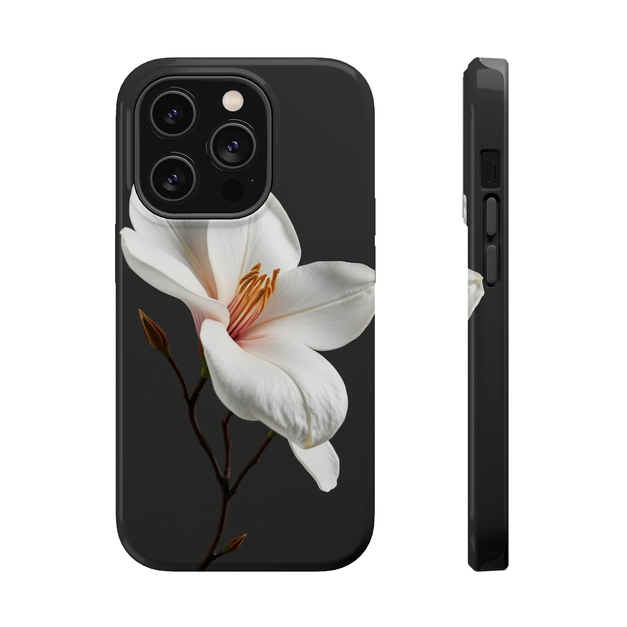 iPhone Earthy Magnolia Dream Design Slim Everyday Designer Case · iPhone Case