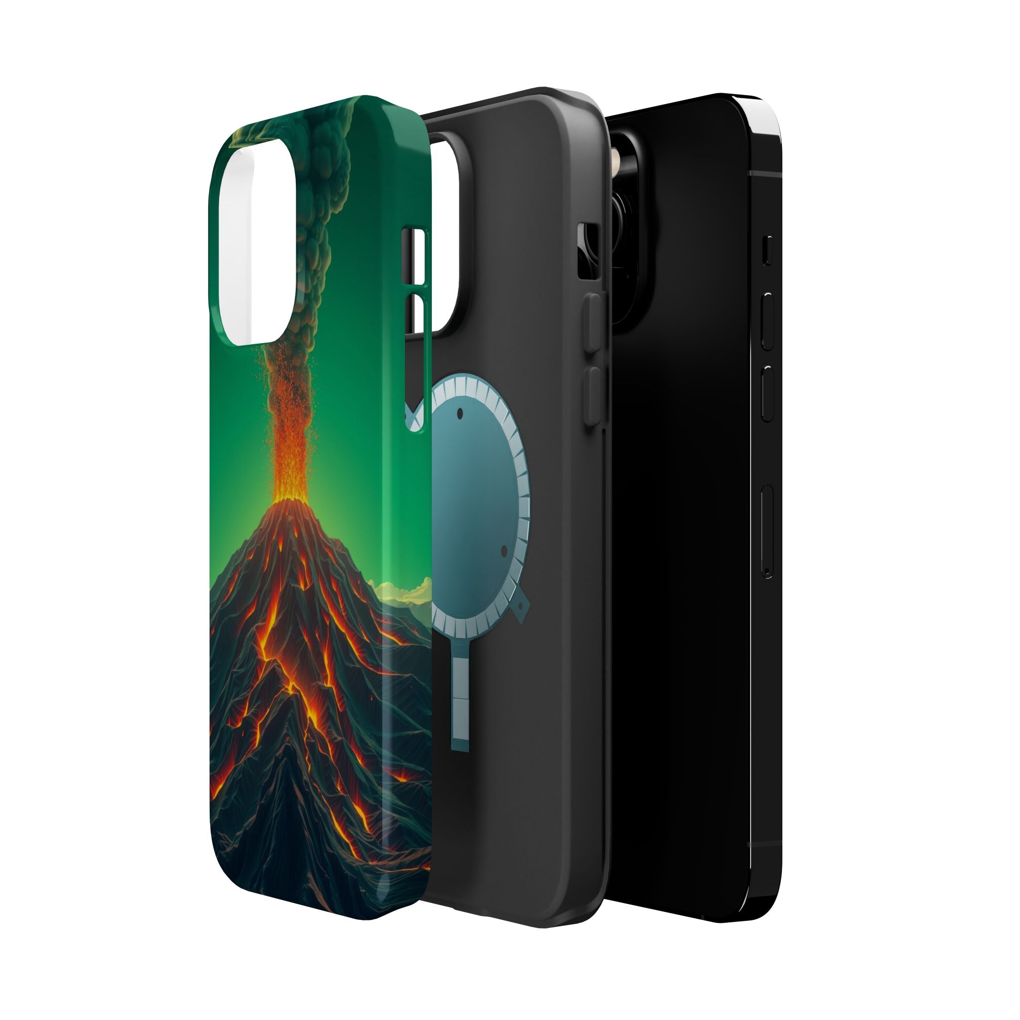 iPhone Dreamy Volcanic Eruption Design Slim Everyday Designer Case · iPhone Case