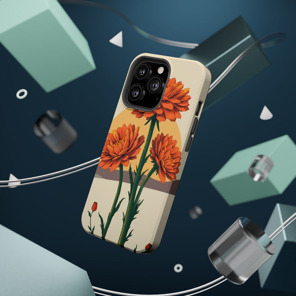 iPhone Ranunculus Stack Bold Art Bold Modern Everyday Snap Case · iPhone Case