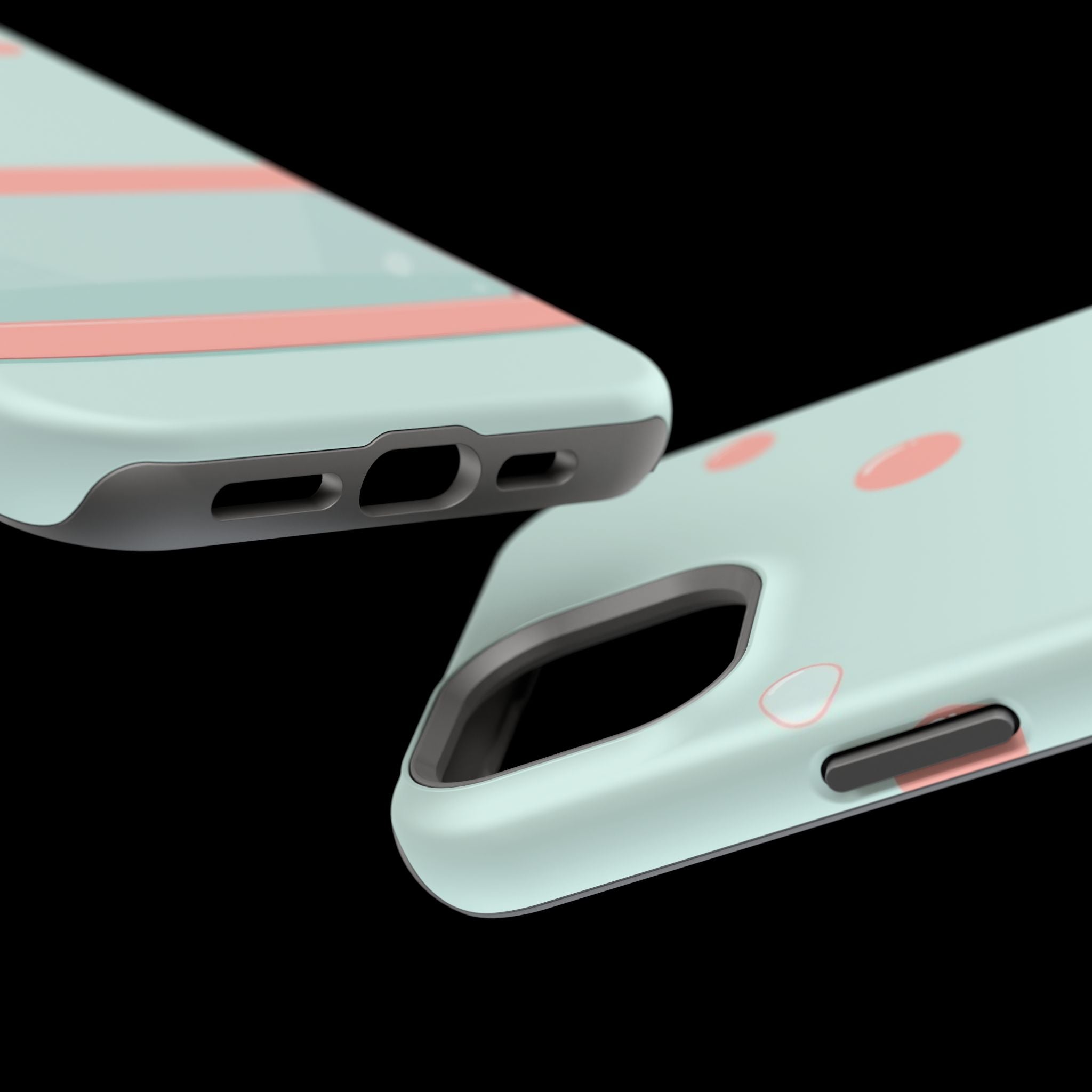 iPhone Zoetrope Motion Pastel Kawaii Slim Everyday Designer Case · iPhone Case