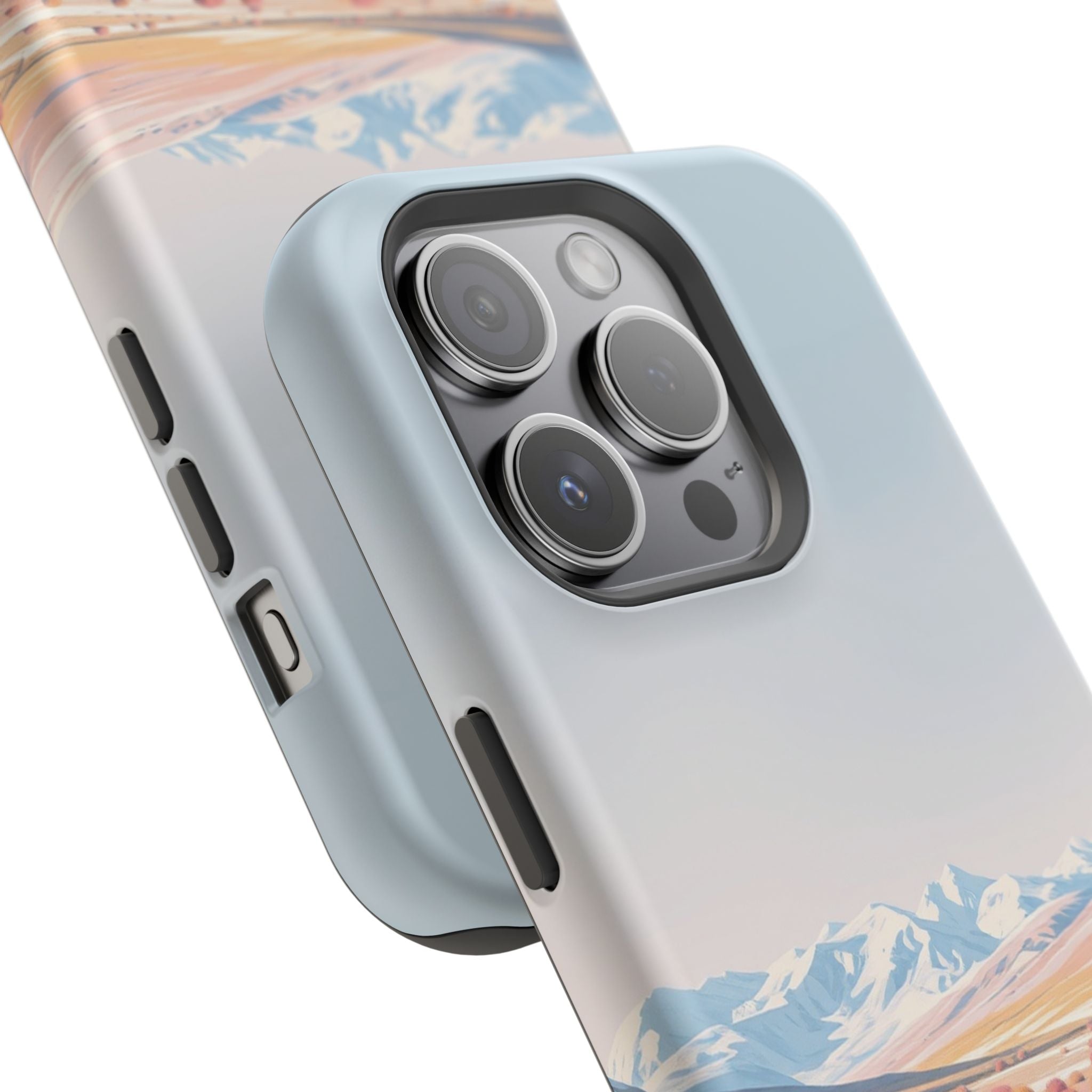 iPhone Vibrant Arctic Tundra Design Slim Everyday Designer Case · iPhone Case