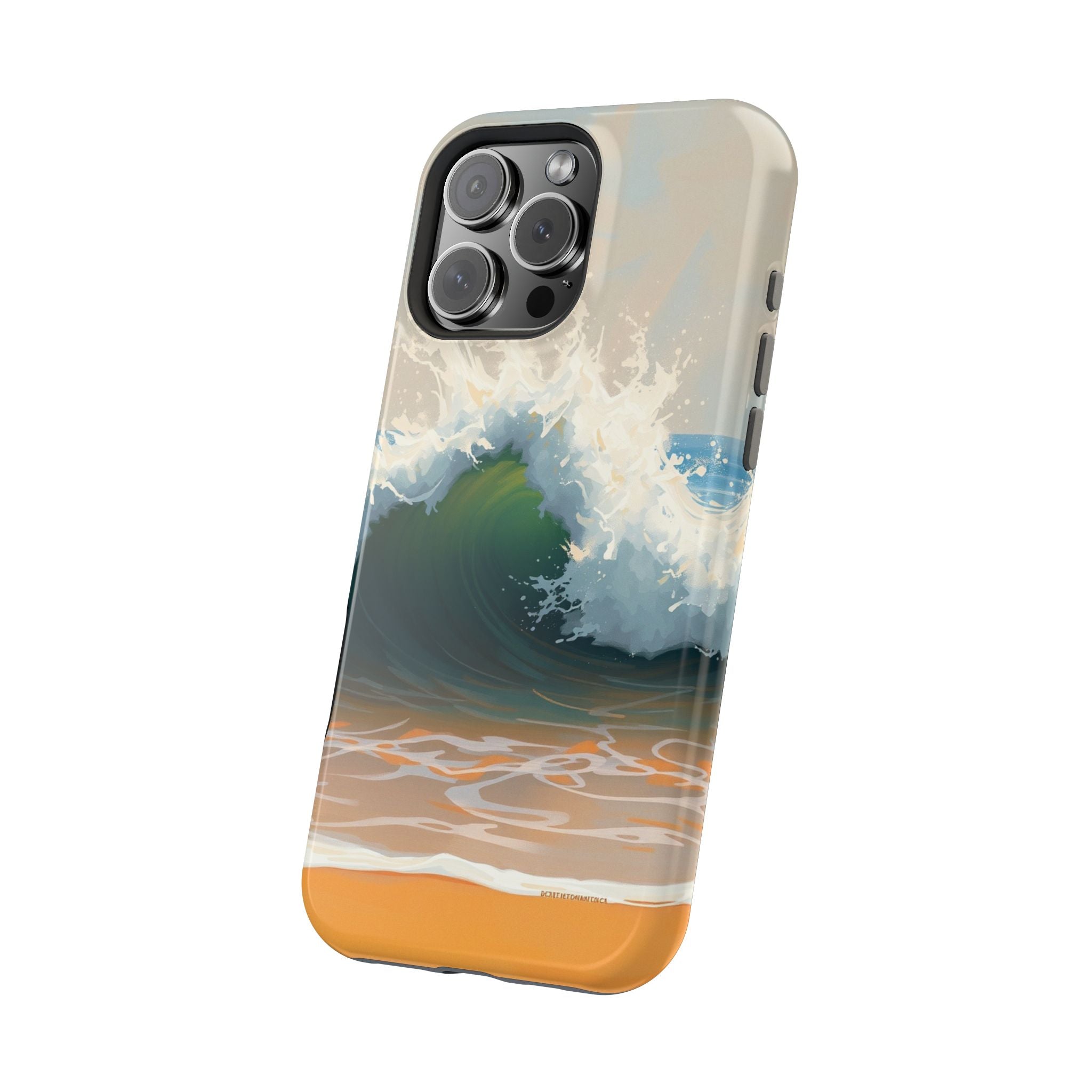 iPhone Radiant Ocean Wave Crash Design Slim Everyday Designer Case · iPhone Case