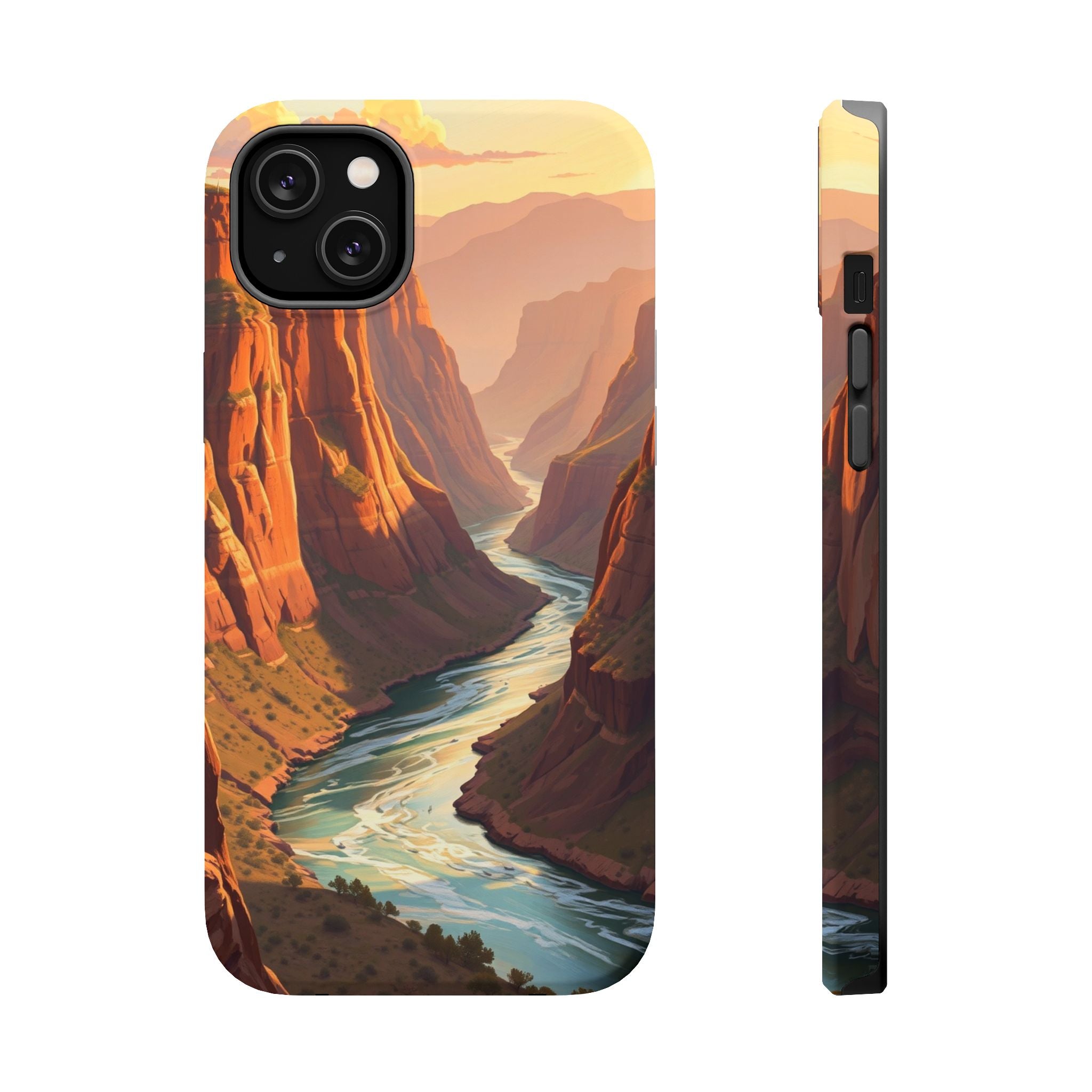 iPhone River Canyon Mystic Art Slim Everyday Designer Case · iPhone Case