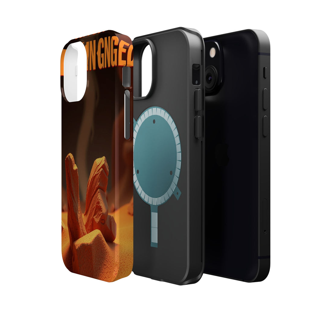 iPhone Earthy Soft but Unhinged Design Slim Everyday Designer Case · iPhone Case