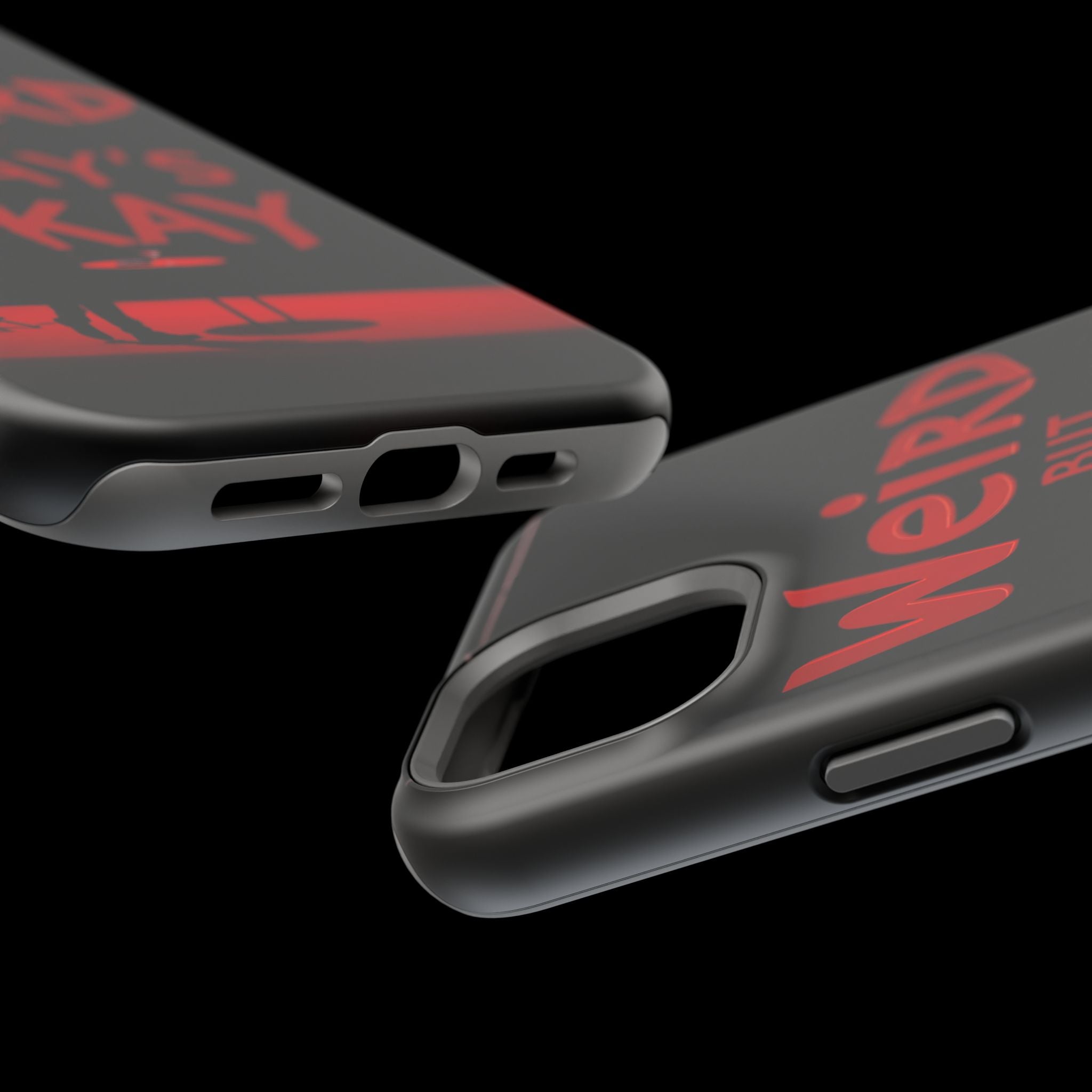 iPhone Weird But That's Okay Cinematic Art Slim Everyday Designer Case · iPhone