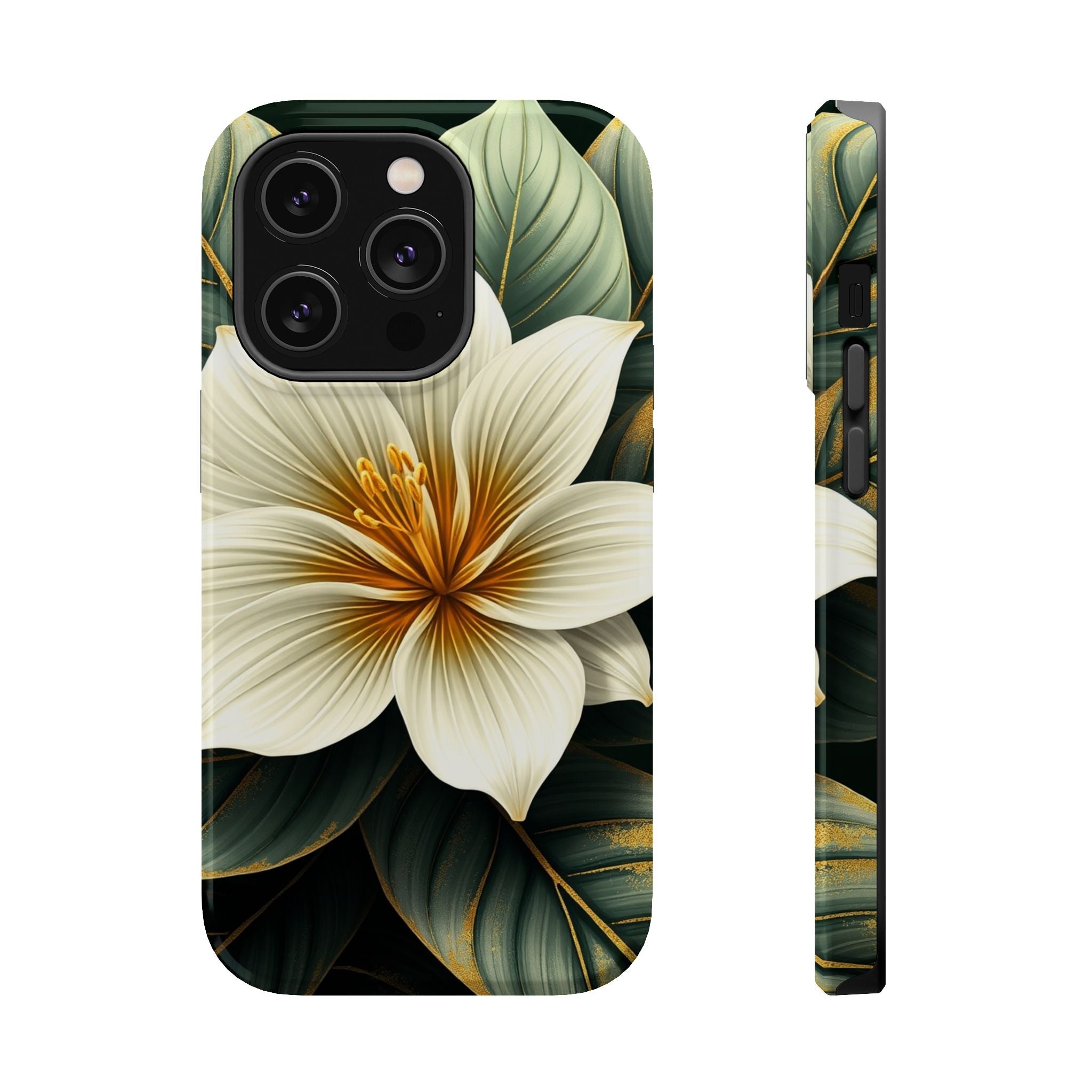 iPhone Radiant Tropical Bloom Design Slim Everyday Designer Case · iPhone Case