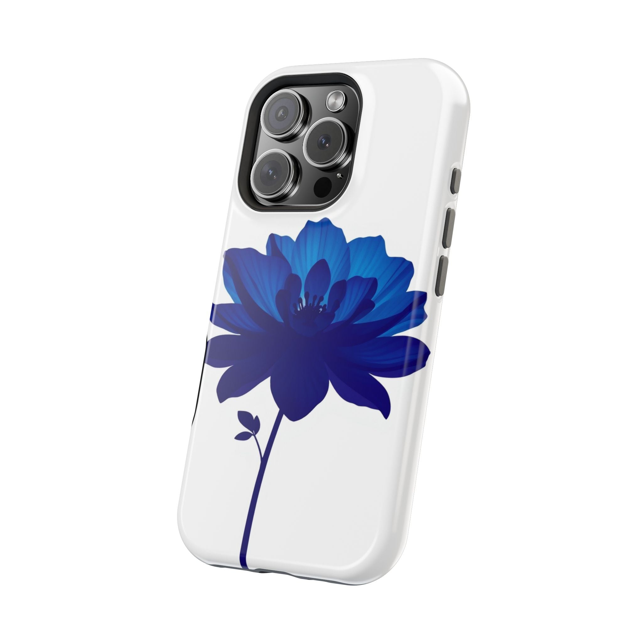 iPhone Serene Floral Silhouette Design Slim Everyday Designer Case · iPhone Case