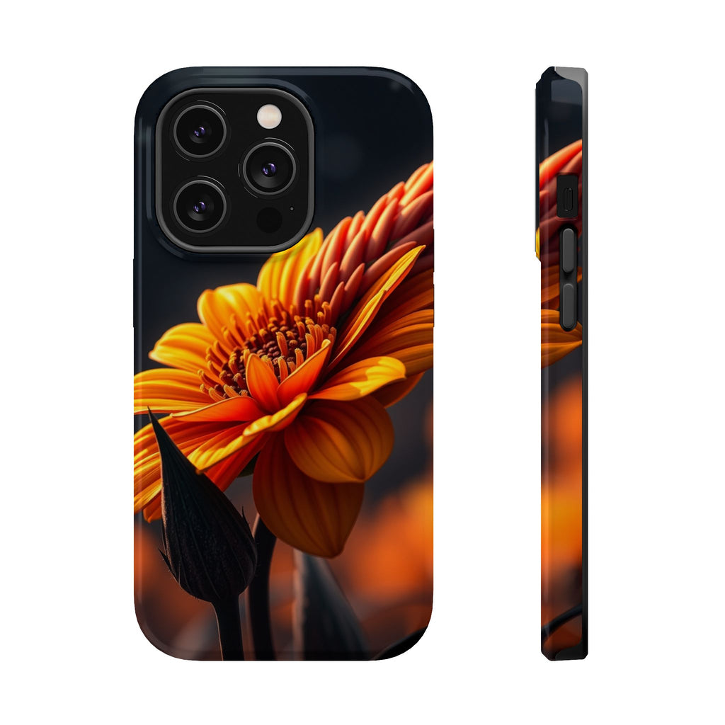 iPhone Mustard And Rust Night Bloomer Slim Everyday Designer Case · iPhone Case