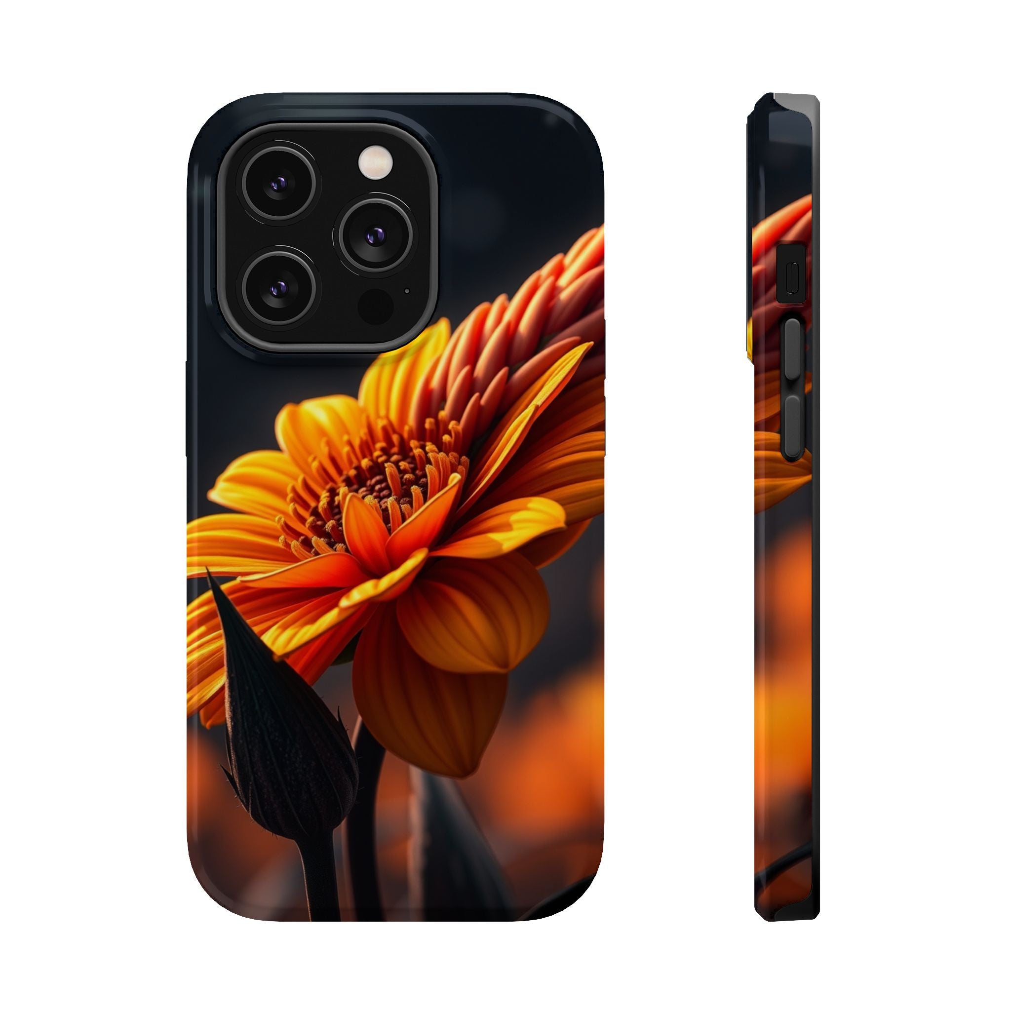 iPhone Mustard And Rust Night Bloomer Slim Everyday Designer Case · iPhone Case