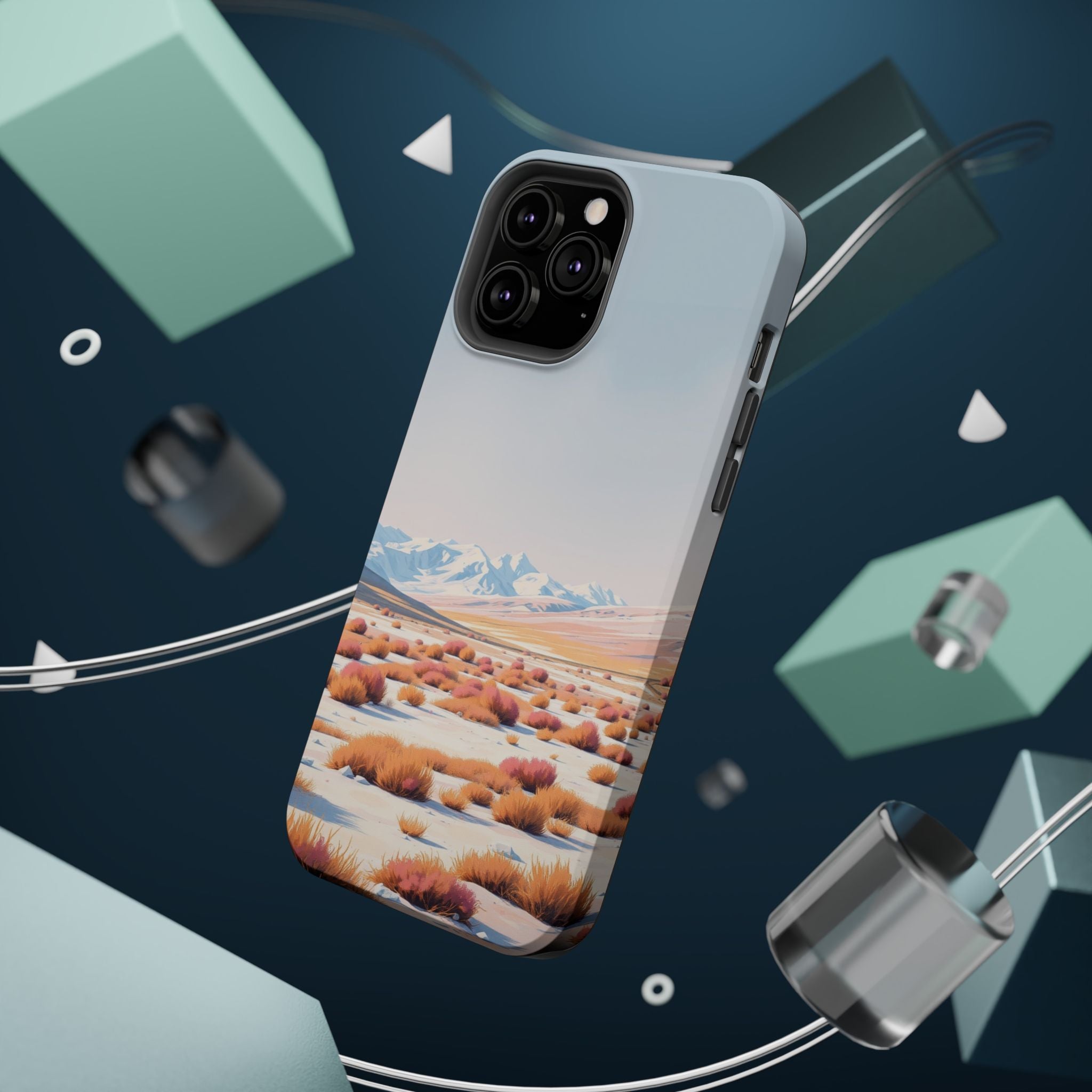iPhone Vibrant Arctic Tundra Design Slim Everyday Designer Case · iPhone Case