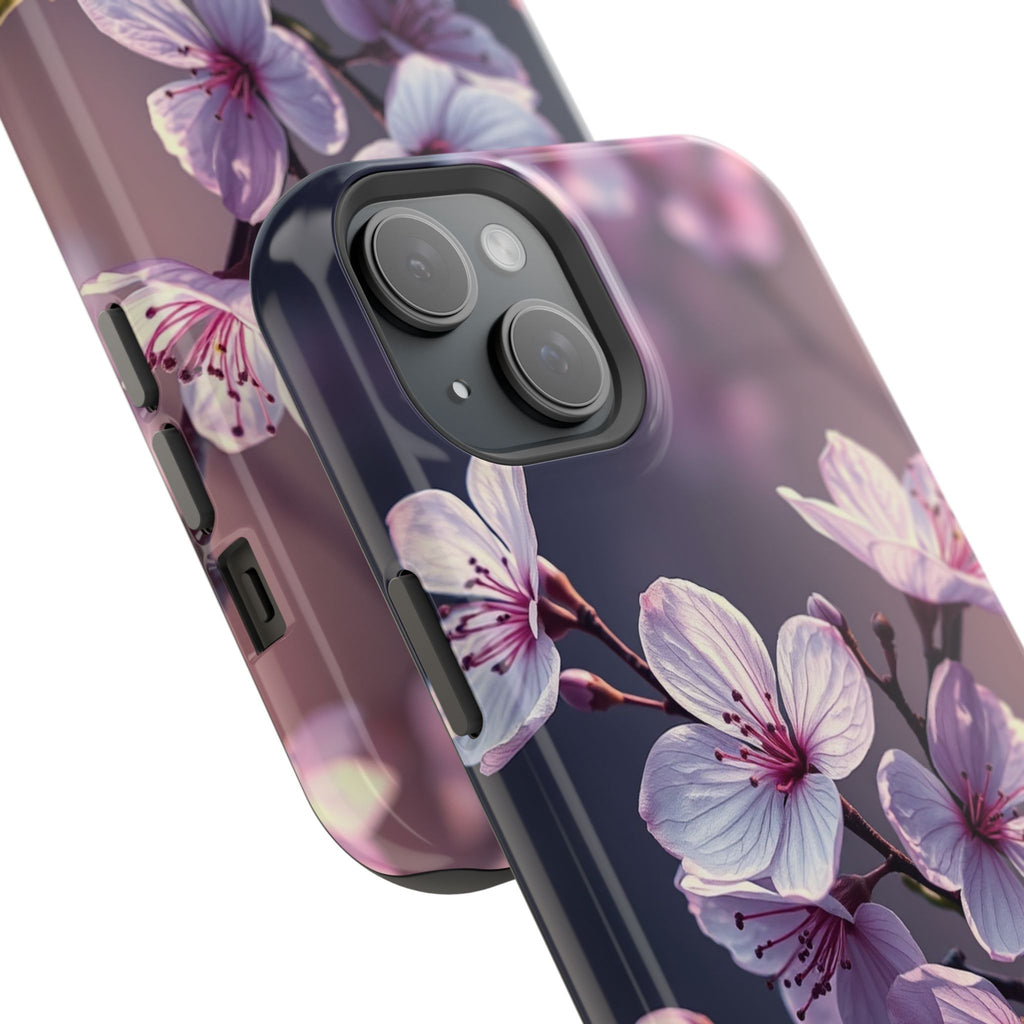 iPhone Cherry Blossom Enchanted Art Artistic Everyday Cas Slim Snap Case · iPhon
