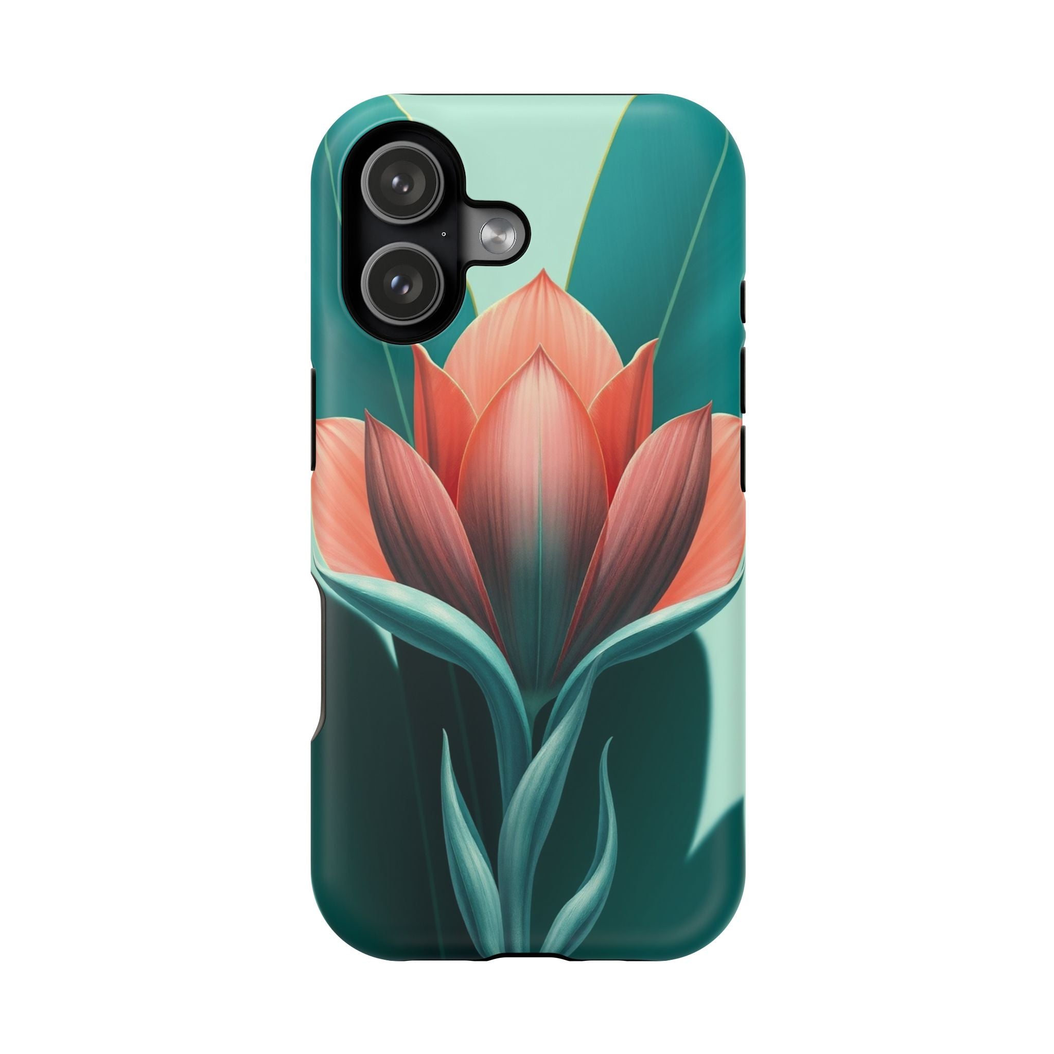 iPhone Dreamy Botanical Illustration Design Soft iPhone 14 Finish · iPhone Case
