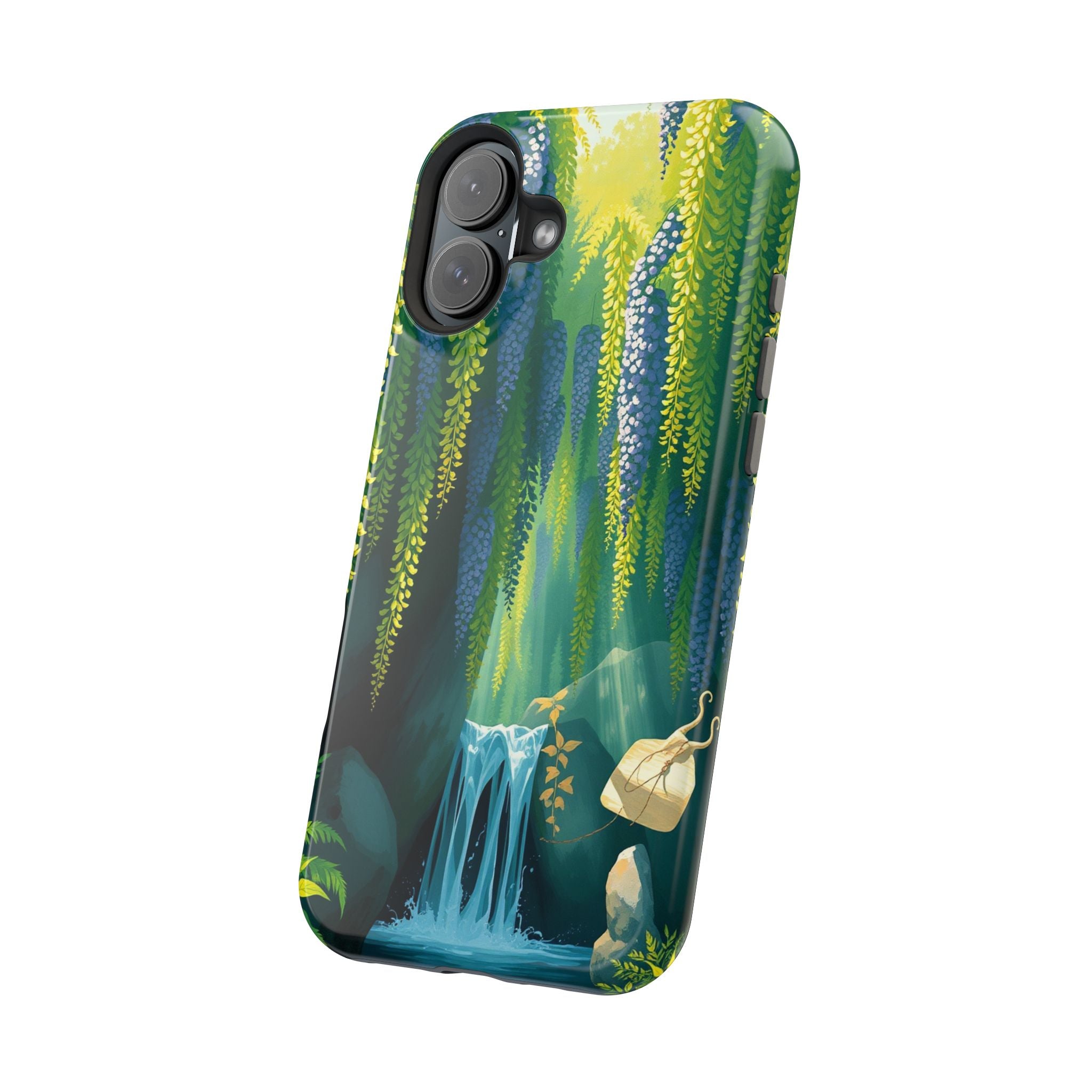 iPhone Wisteria Cascade Mystic Art Bold Modern Everyday Snap Case · iPhone Case
