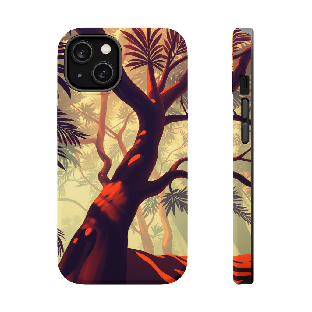 iPhone Burnt Orange And Sand Rainforest Canopy Clean iPhone 20 Minimal · iPhone