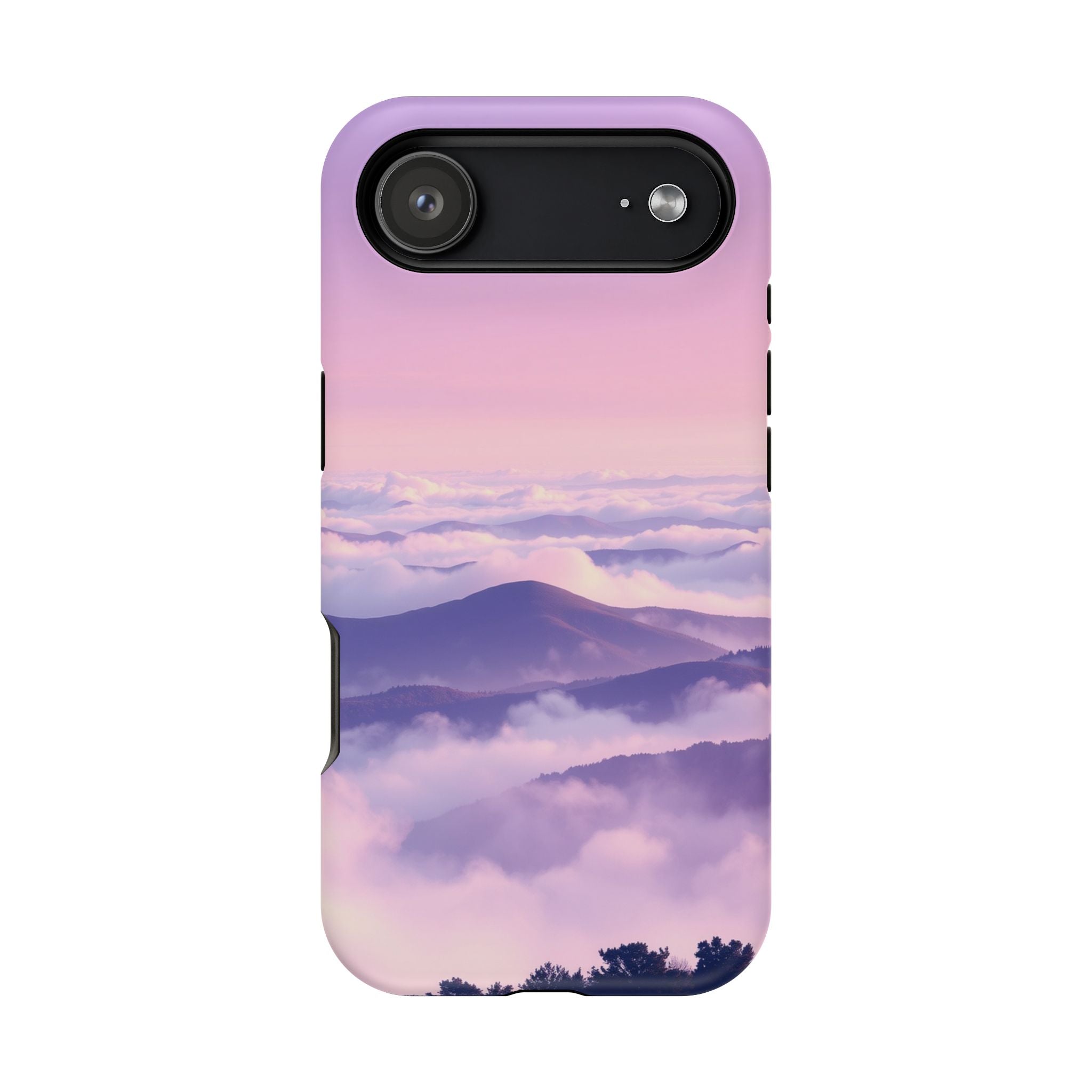 iPhone Fog Rolling Over Hills Electric Art Slim iPhone Everyday · iPhone Case