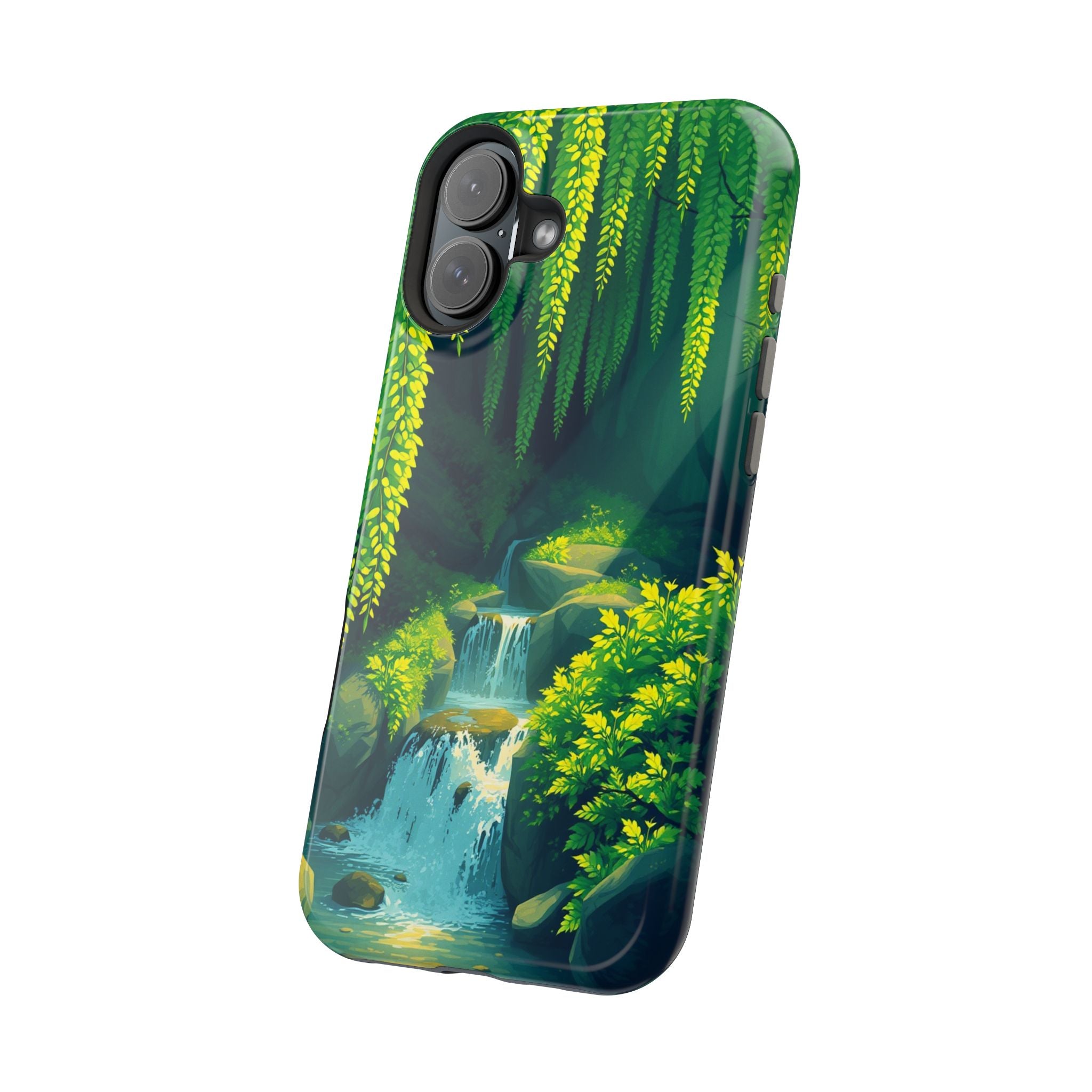 iPhone Earthy Wisteria Cascade Design Slim Everyday iPhone 13 Designer · iPhone