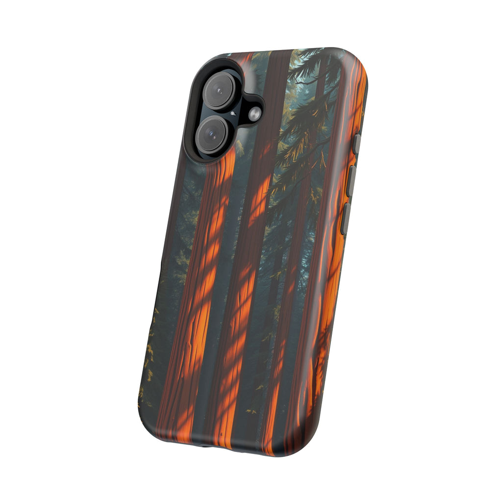 iPhone Dreamy Redwood Forest Design Slim Everyday Designer Case · iPhone Case