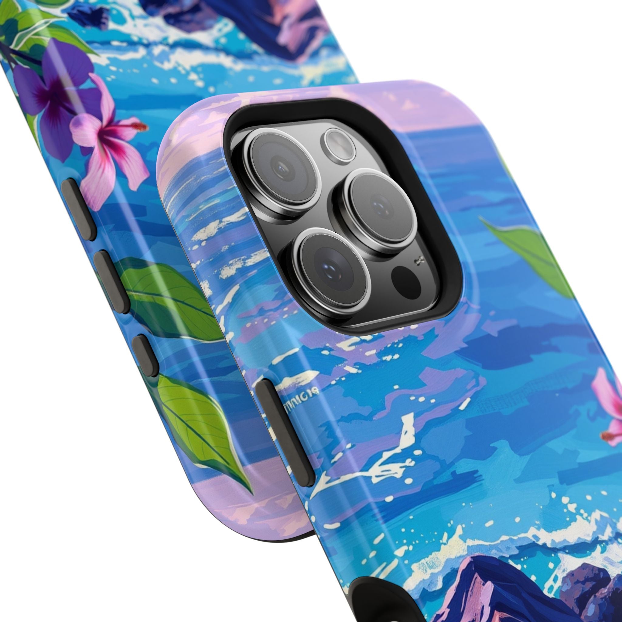iPhone Hibiscus Coast Enchanted Art Slim Everyday Designer Case · iPhone Case