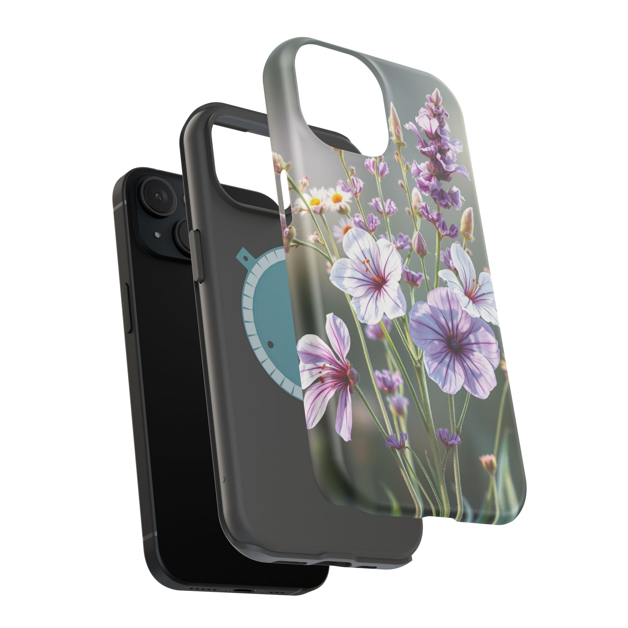 iPhone Wildflower Bunch Enchanted Art Slim Everyday Designer Case · iPhone Case