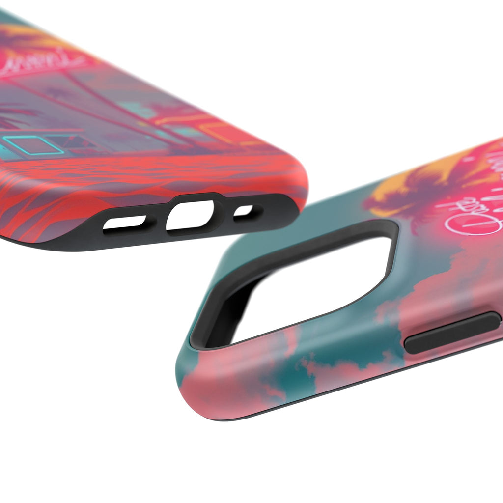 iPhone 1980s Pastel Miami Enchanted Art Slim Everyday Designer Case · iPhone Cas
