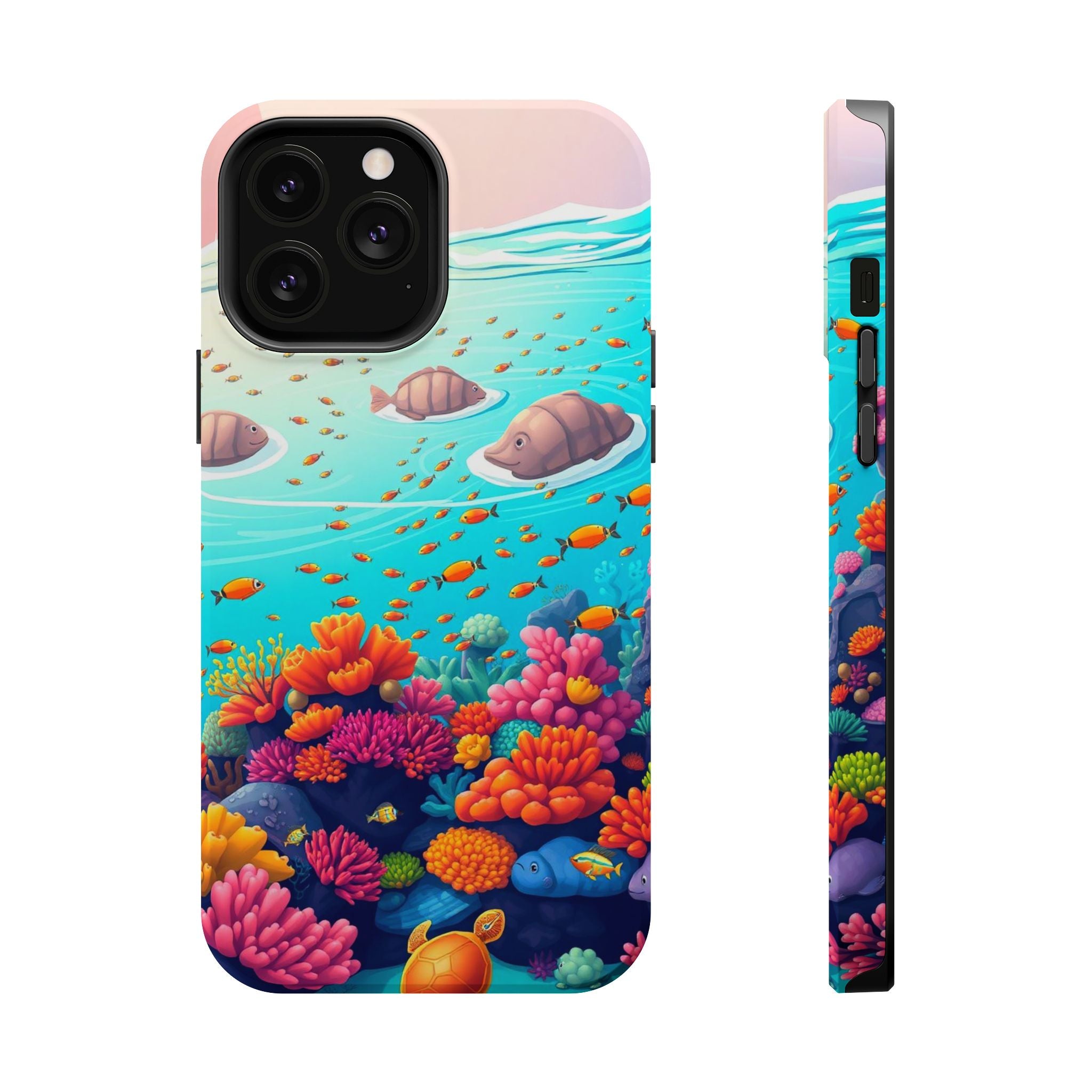 iPhone Coral Reef Panorama Kids Fun Phone Case Gift Slim Snap Case · iPhone Case