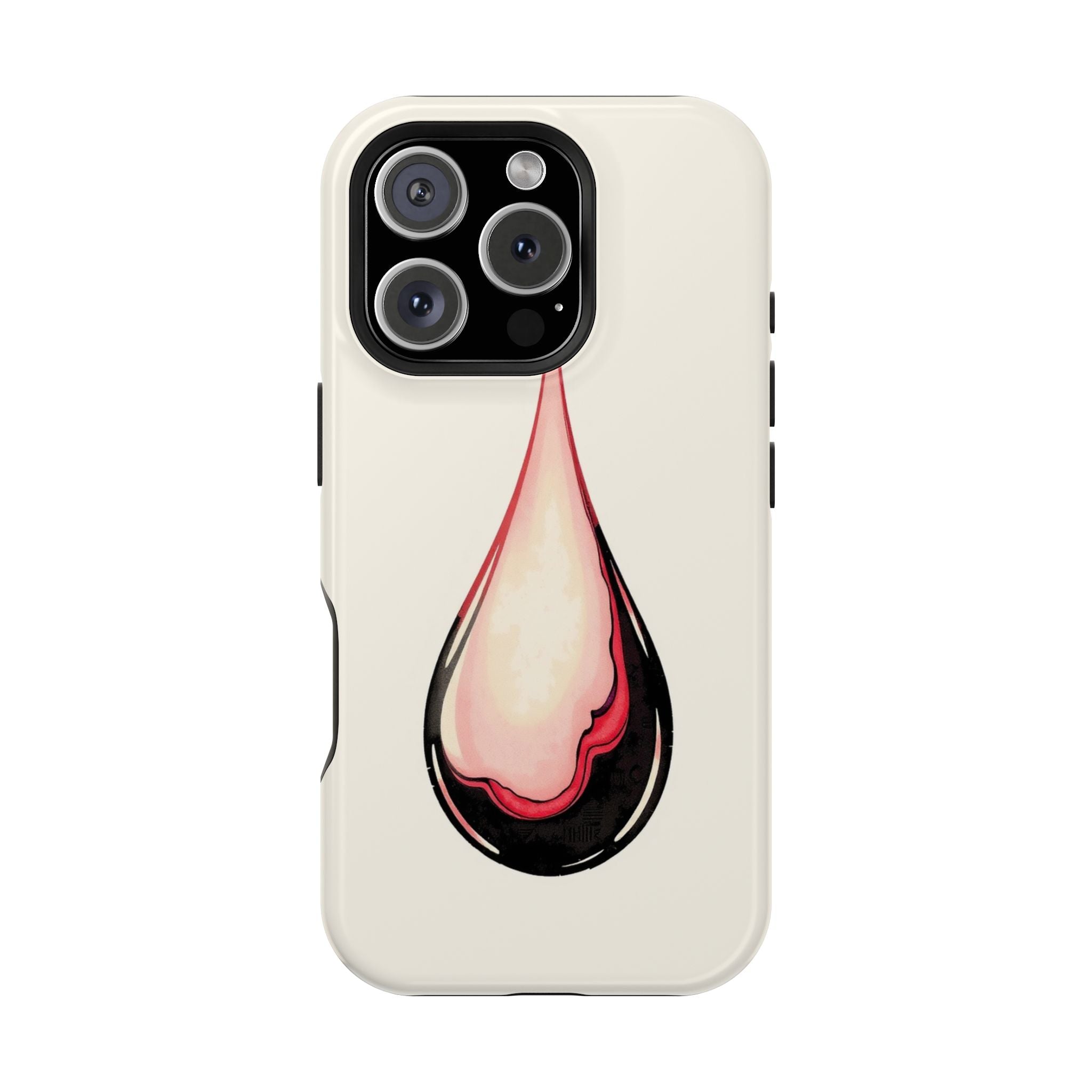 iPhone Ink Drop Dark Gothic Slim Everyday Designer Case · iPhone Case Quiet Mood