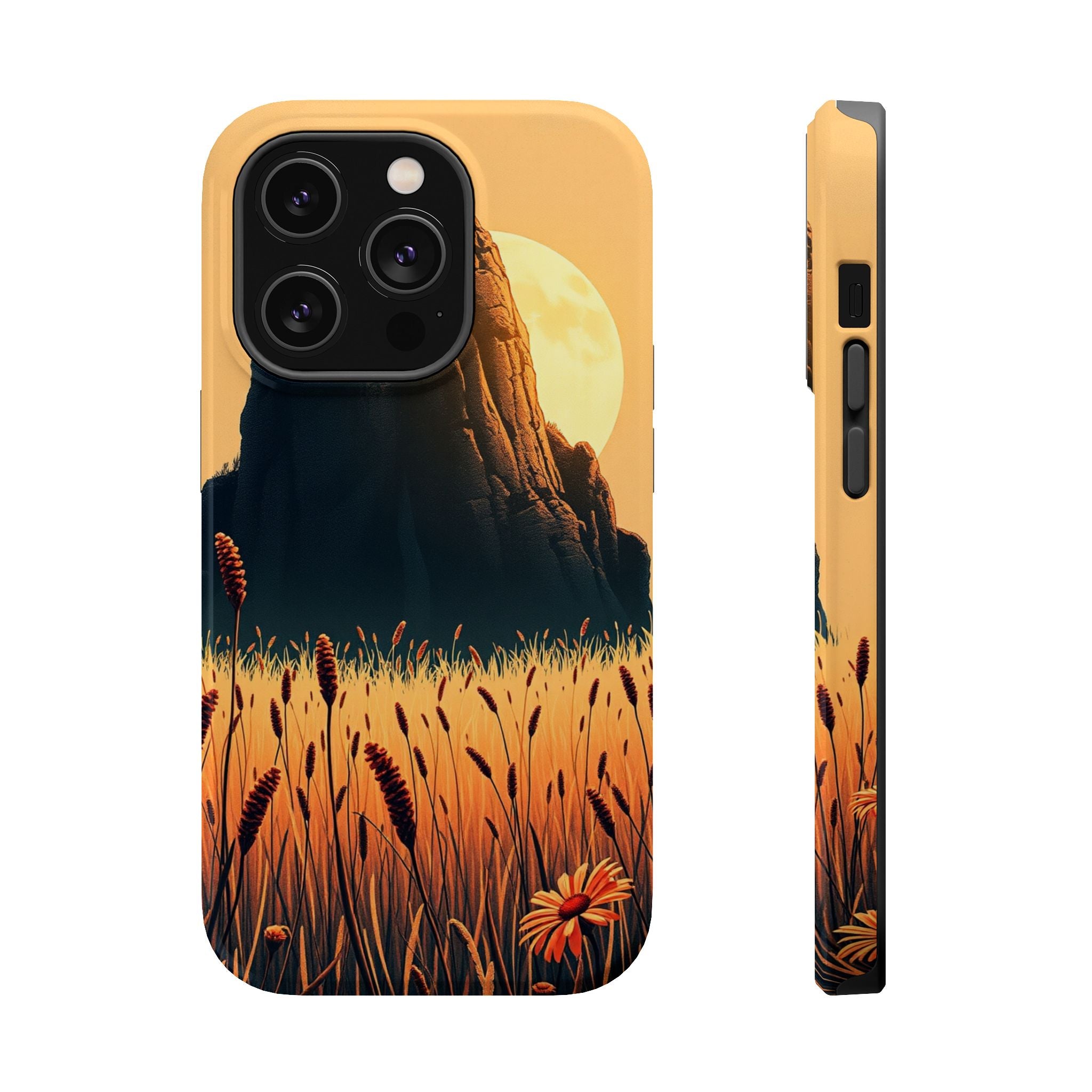 iPhone Spring Meadow Cinematic Art Clean Minimal Snap Cas Slim Snap Case · iPhon