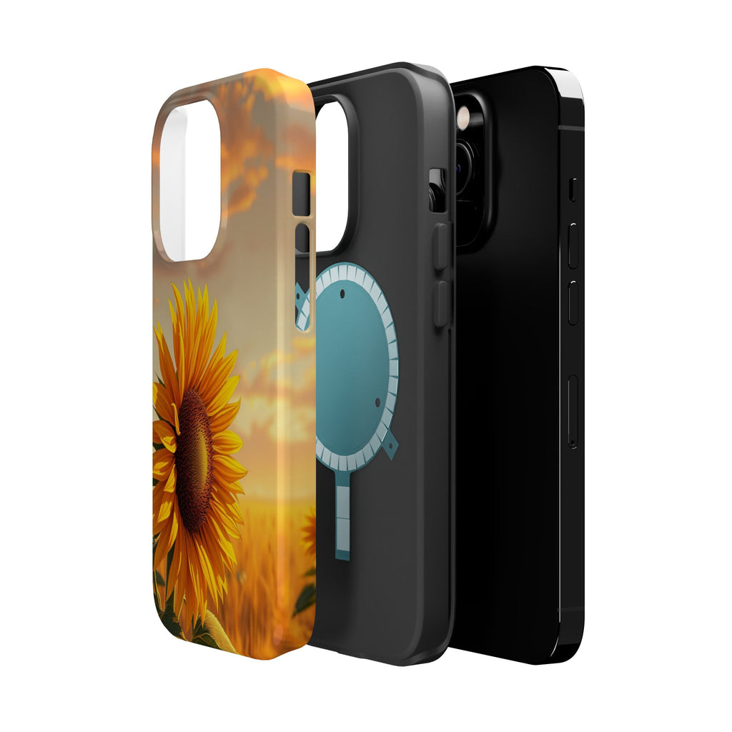 iPhone Sunflower Prairie Electric Art Slim Everyday Designer Case · iPhone Case