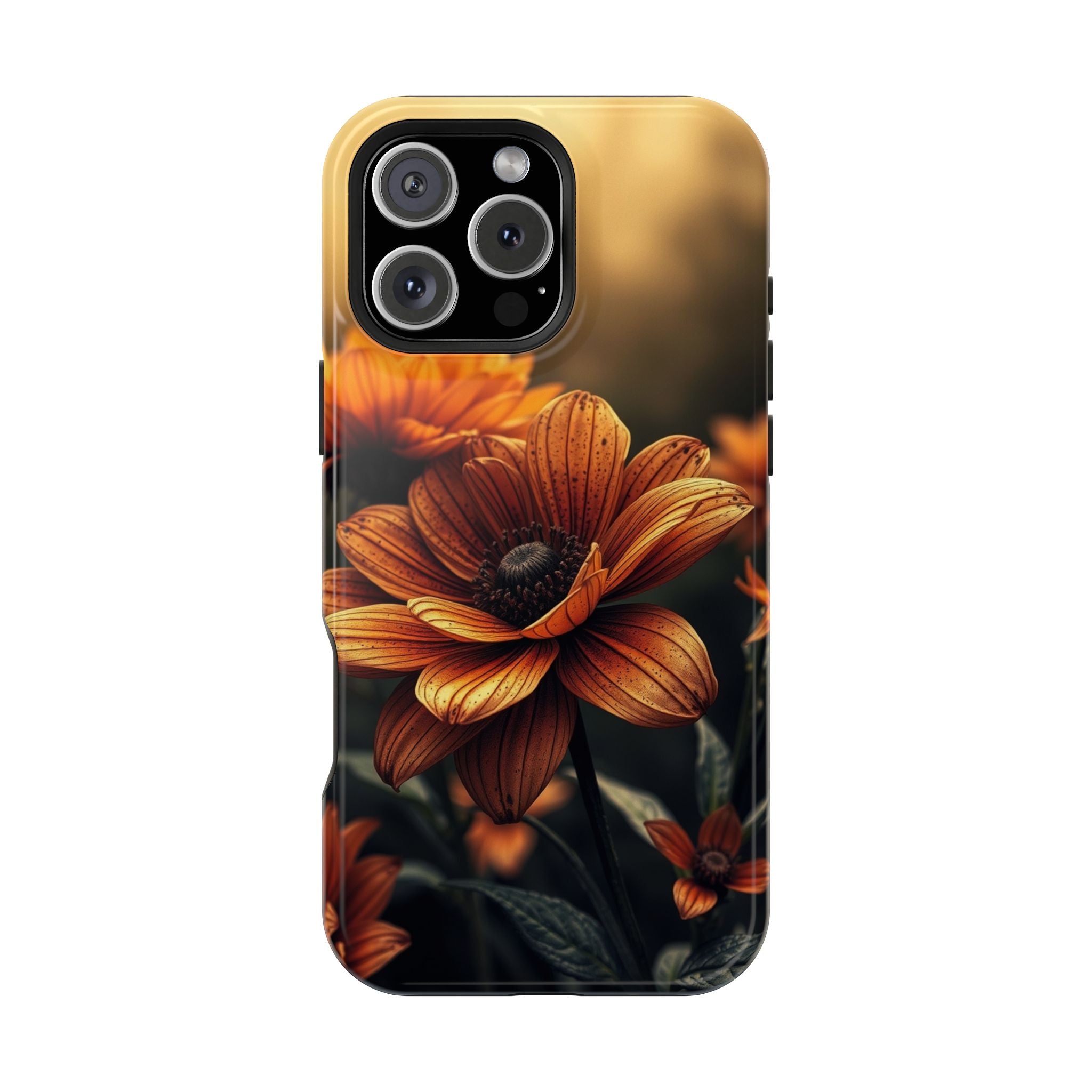 iPhone Radiant Floral Ombre Design Bold Modern Everyday Snap Case · iPhone Case