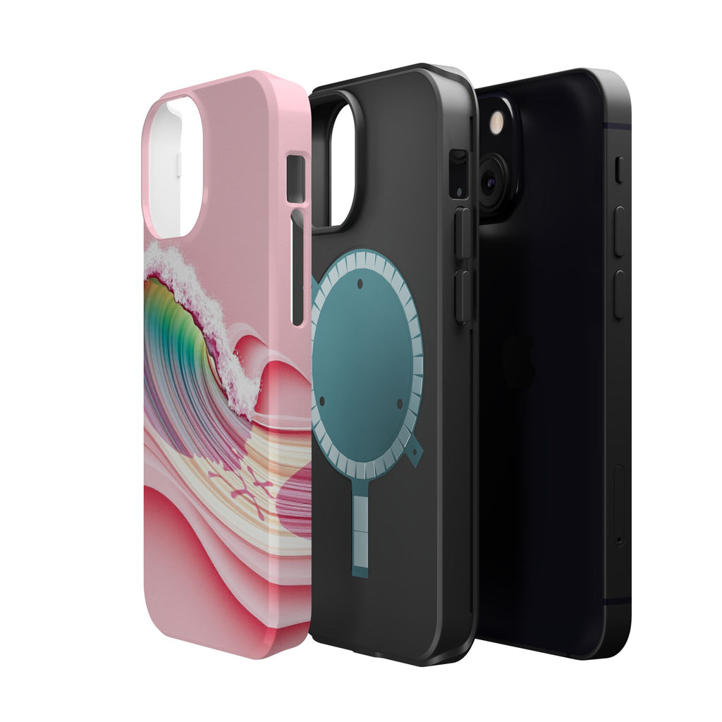 iPhone Sand Art Wave Vibrant Watercolor Slim Everyday iPhone Designer · iPhone C