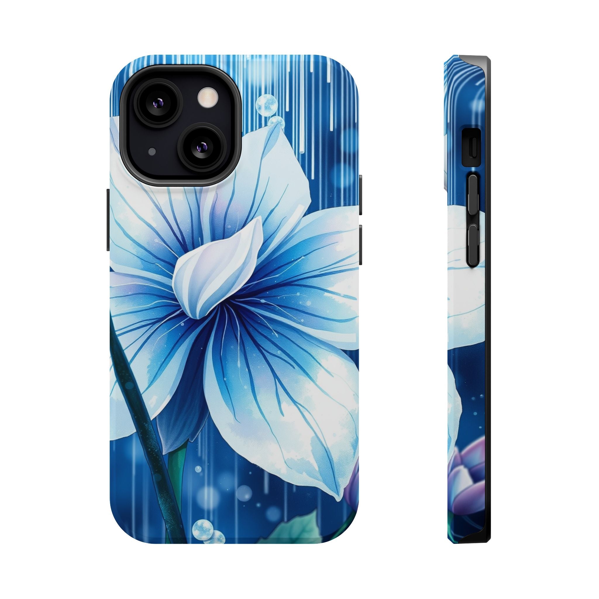 iPhone Spring Shower Bloom Electric Art Slim Everyday Designer Case · iPhone Cas