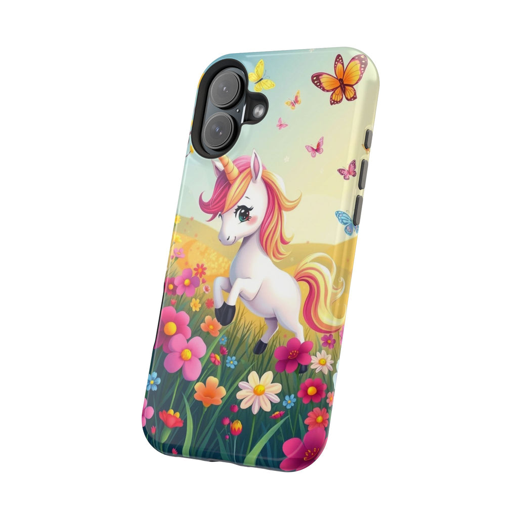 iPhone Magical Meadow Unicorn Kids Fun iPhone Phone Case Gift Slim · iPhone Case