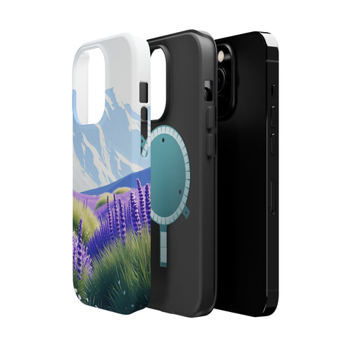 iPhone Alpine Meadow Electric Art 10 Slim Everyday Designer Case · iPhone Case