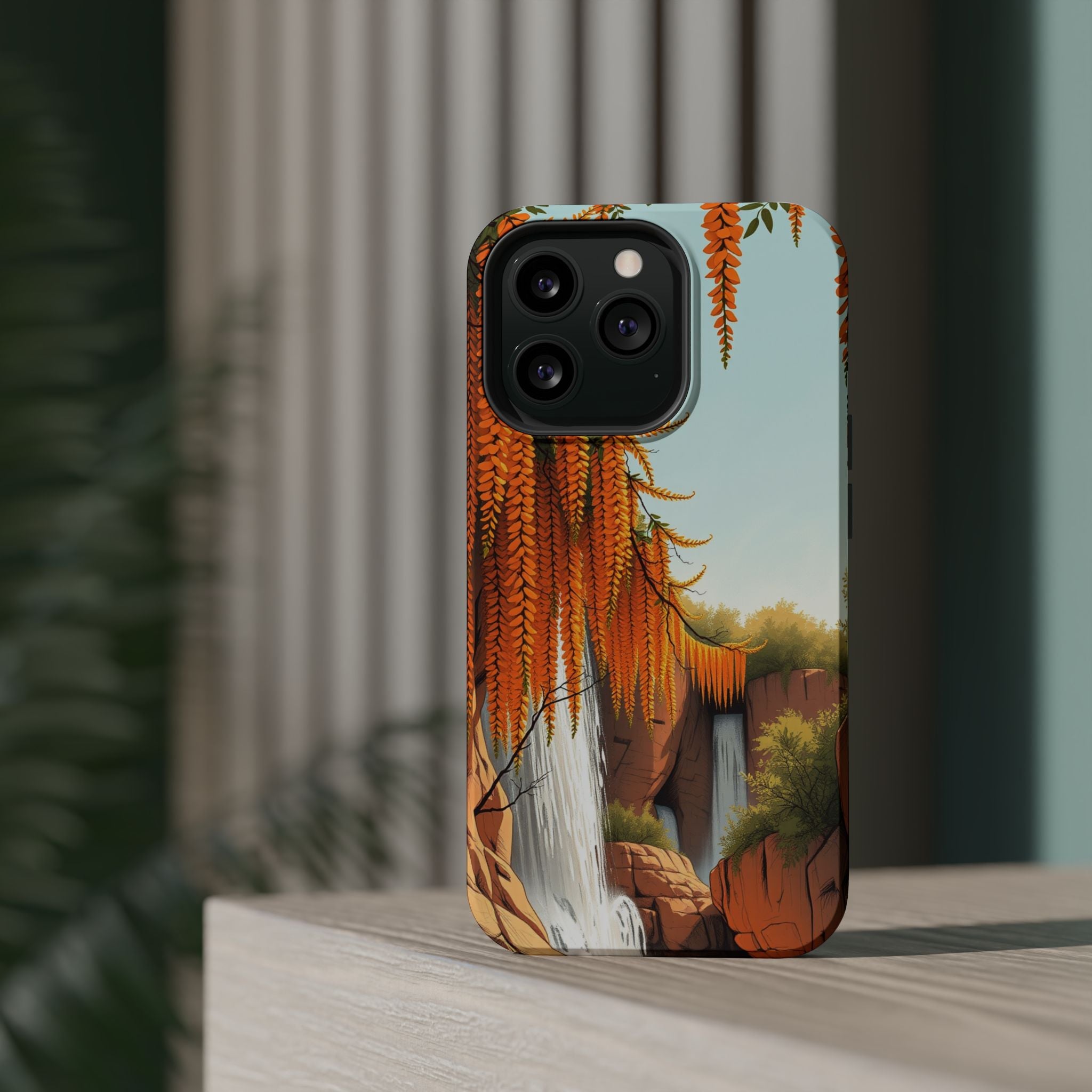 iPhone Wisteria Cascade Mystic Art Bold Modern Everyday Snap Case · iPhone Case