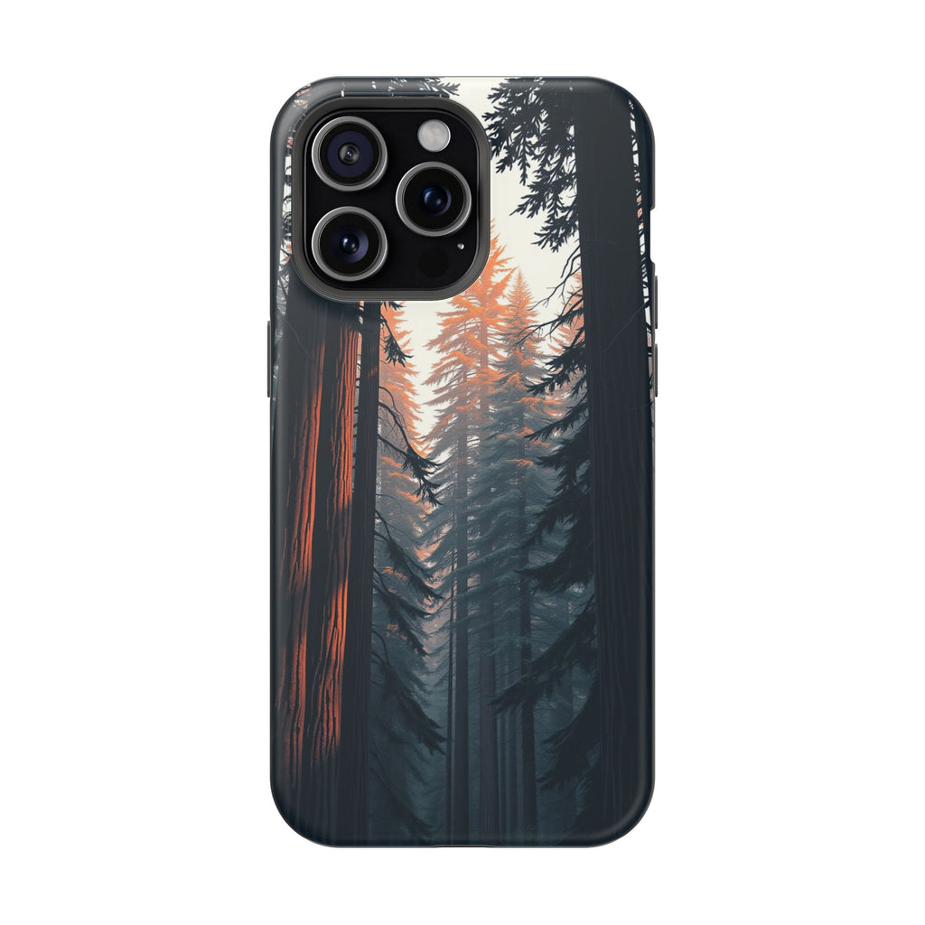 iPhone Redwood Forest Bold Art 18 Bold Modern Everyday Snap Case · iPhone Case