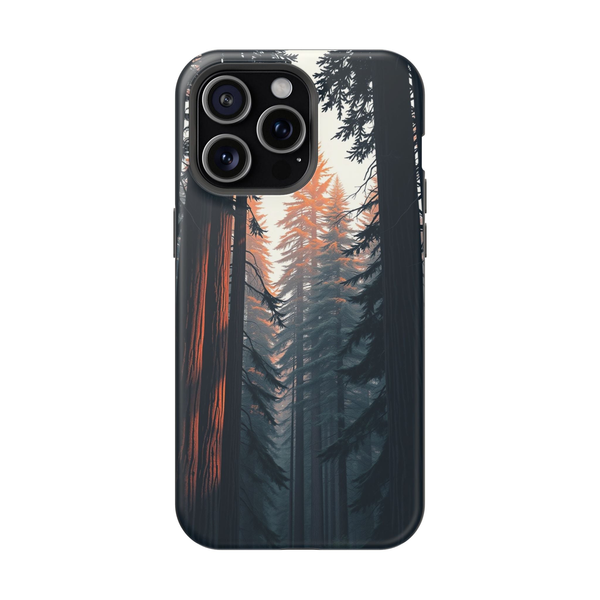 iPhone Redwood Forest Bold Art 18 Bold Modern Everyday Snap Case · iPhone Case