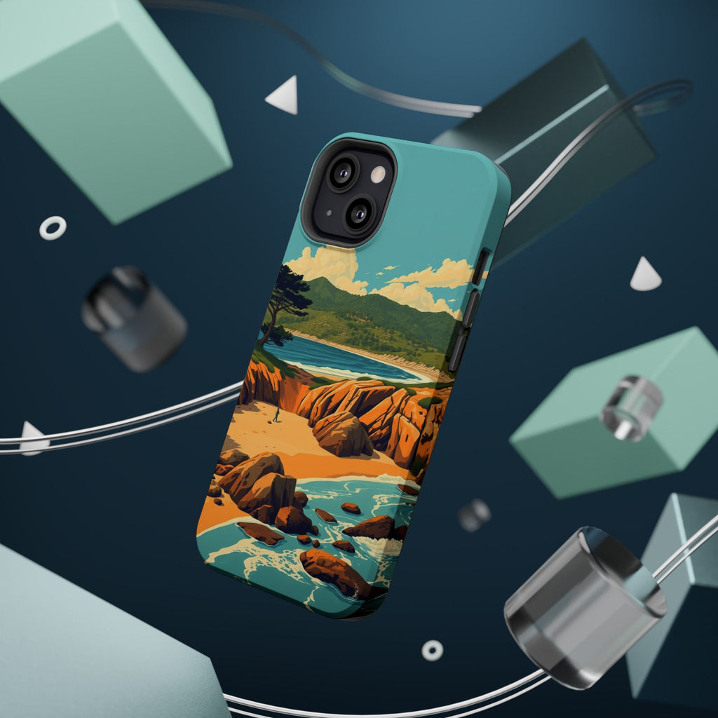 iPhone Pebble Beach Vintage Retro Poster Slim Everyday iPhone Designer · iPhone