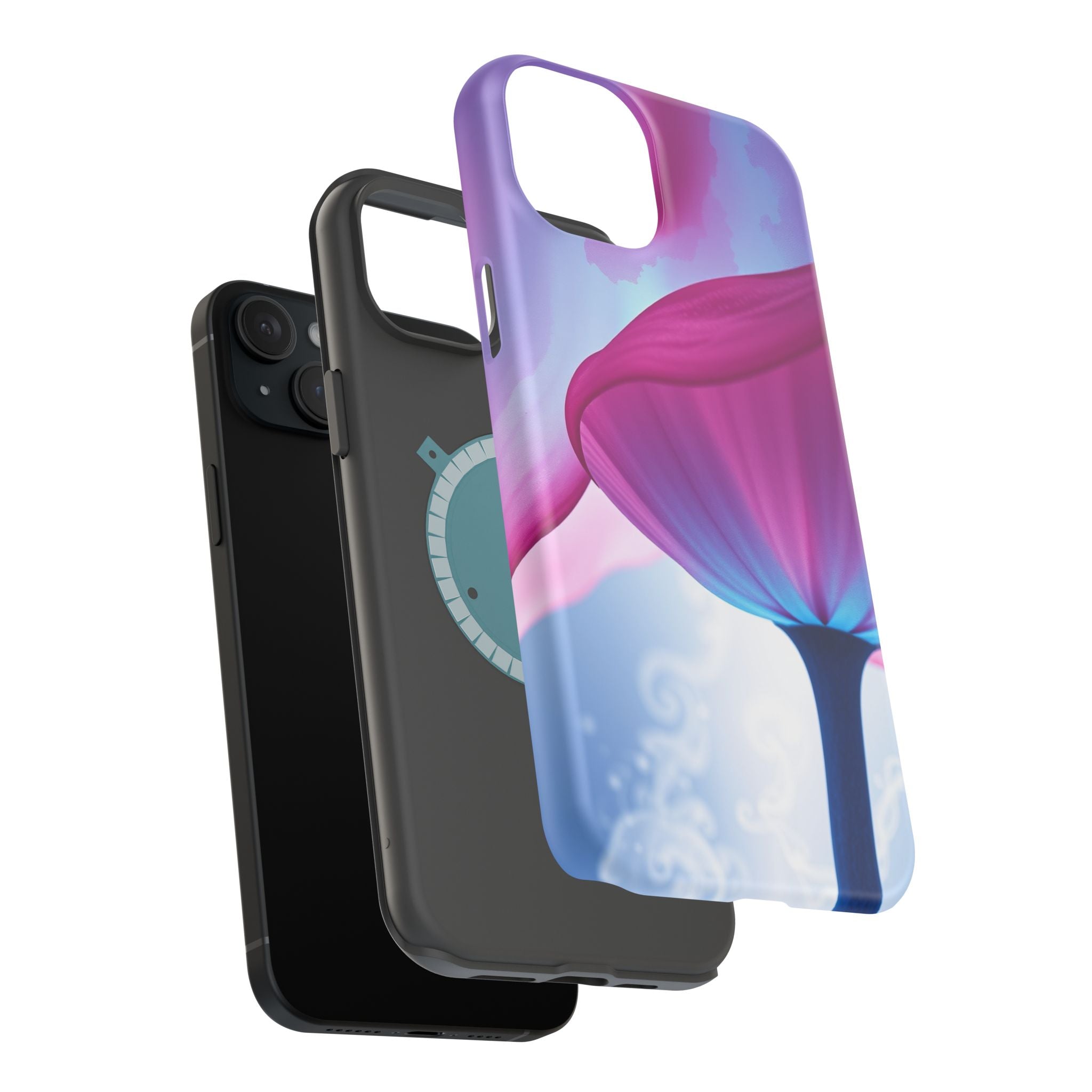 iPhone Petal Storm Vibrant Watercolor Slim Snap Case Ga · iPhone Case