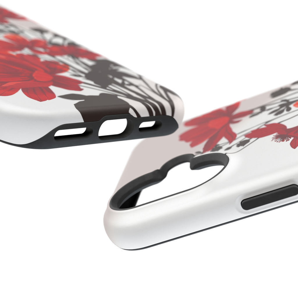 iPhone Floral Silhouette Cinematic Art Slim Snap Case · iPhone Case