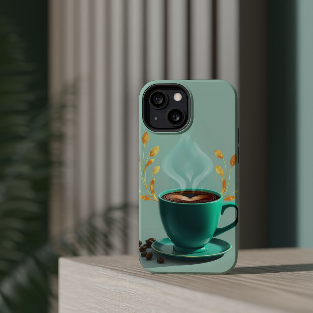 iPhone Radiant Emotional Support Coffee Design Soft Finish Everyday Case · iPhon